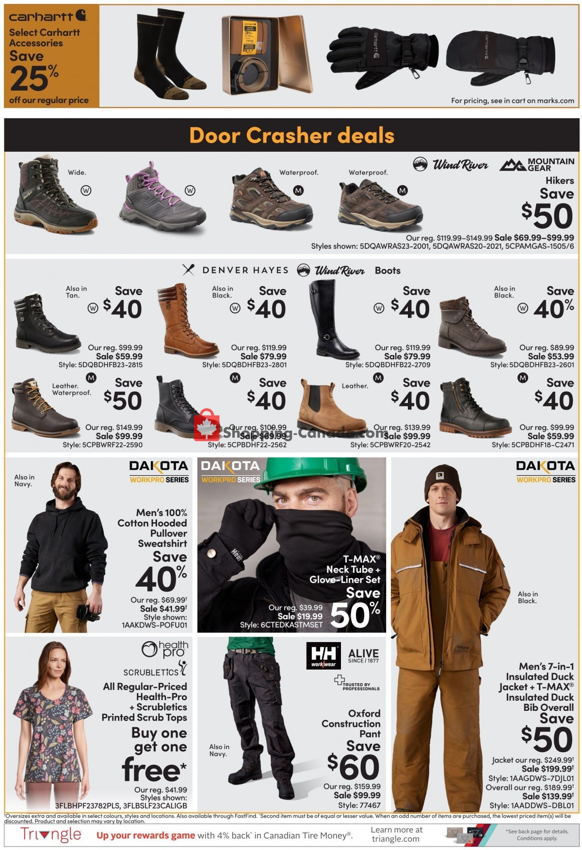 Mark's Work Wearhouse Canada, flyer (Special Offer Black Friday) November 16 November 22