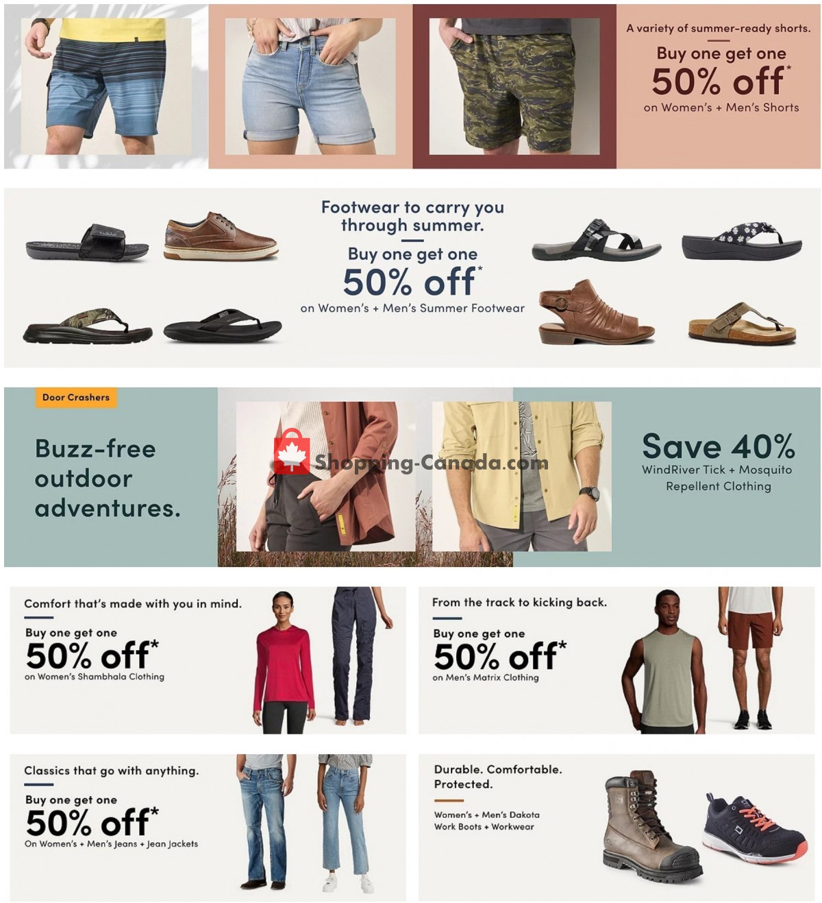 Mark's Work Wearhouse Canada, flyer (Special Offer) July 28 August