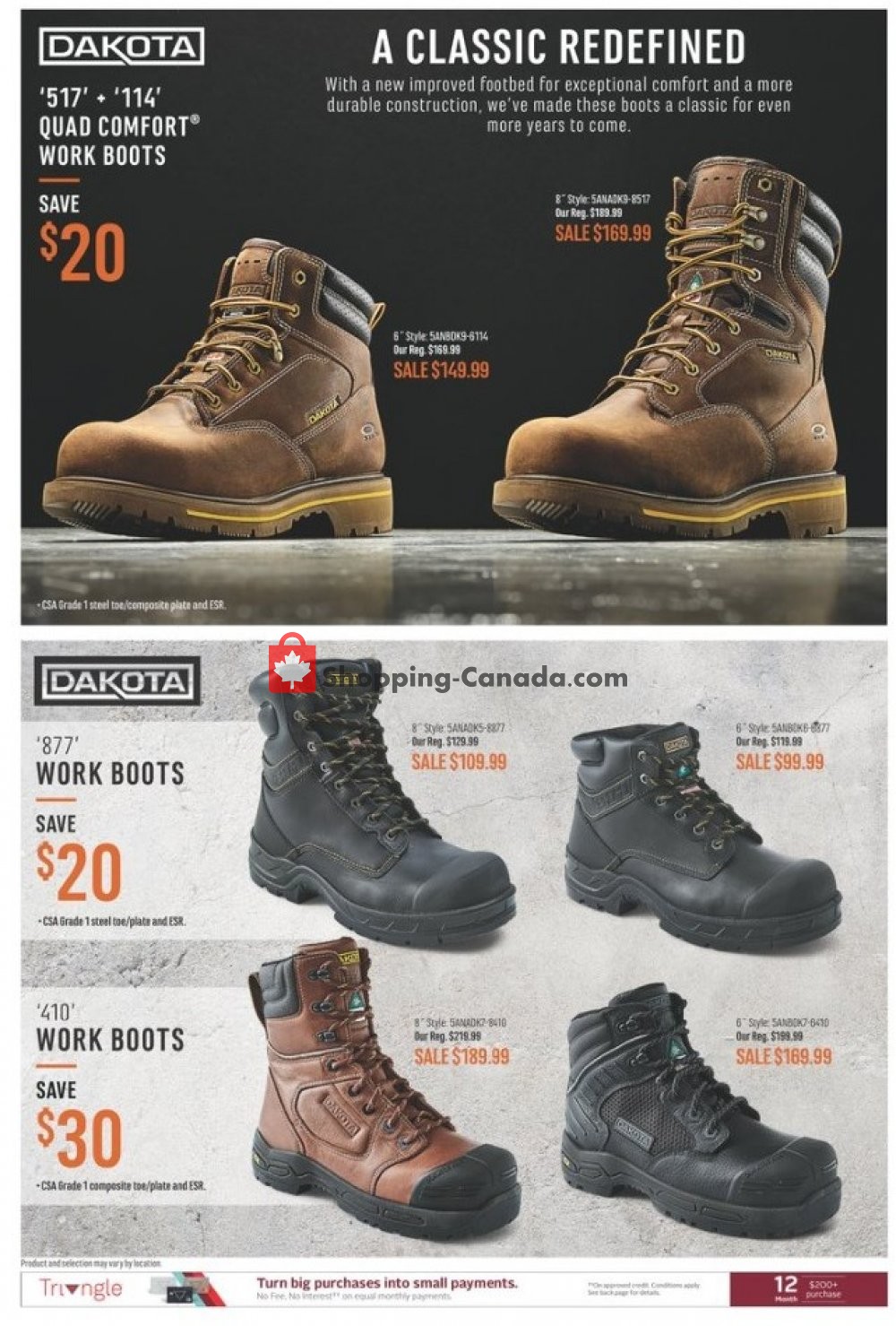 Mark's Work Wearhouse flyer from Wednesday October 23, 2019 to Monday October 28, 2019 - page 16