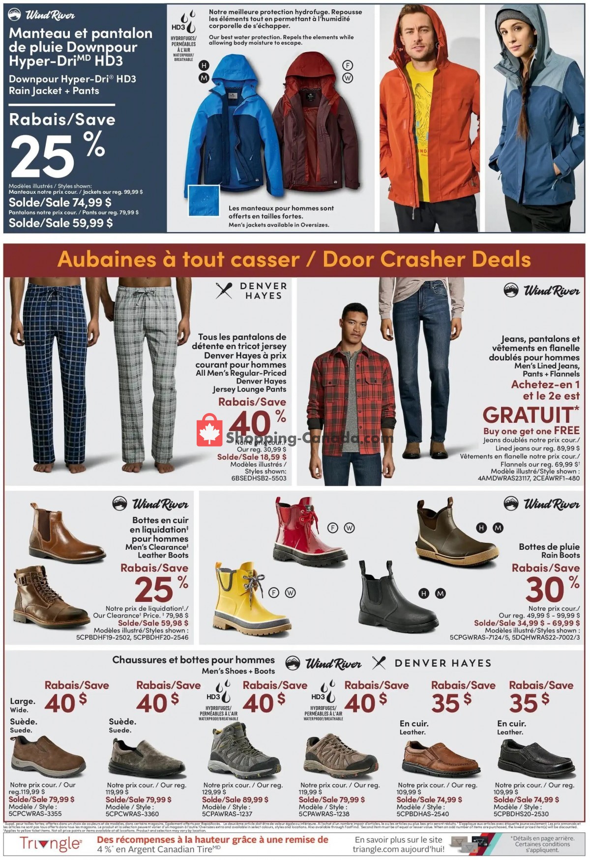 Mark's Work Wearhouse Canada, flyer (Special Offer QC) March 10 March 16, 2022 Shopping