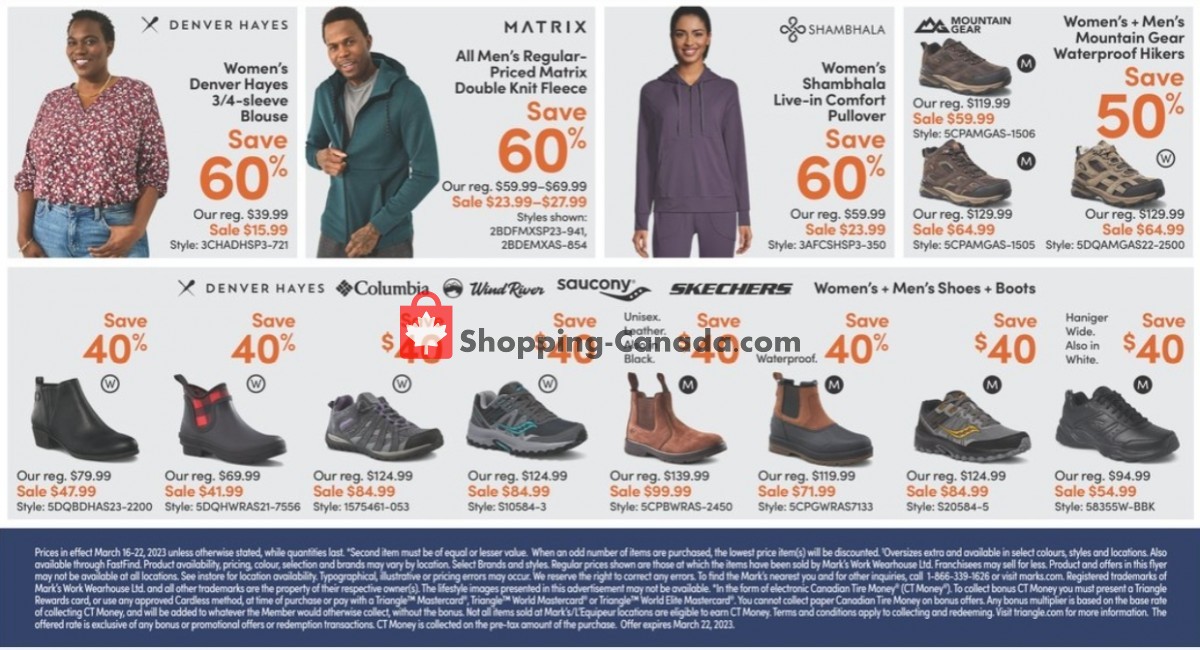 Mark's Work Wearhouse flyer from Thursday March 16, 2023 to Wednesday March 22, 2023 - page 4