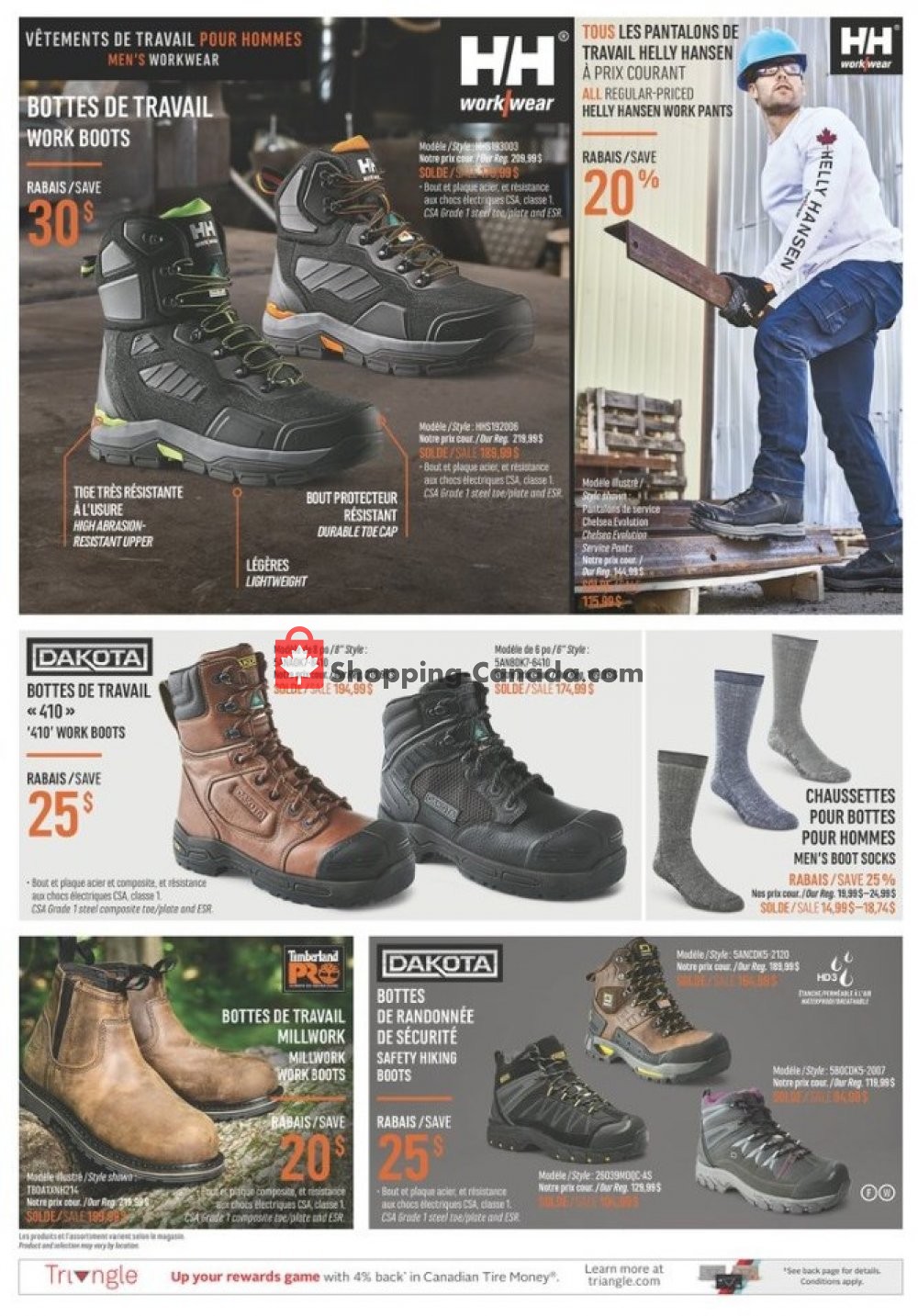 Mark's Work Wearhouse flyer from Wednesday October 9, 2019 to Monday October 14, 2019 - page 8