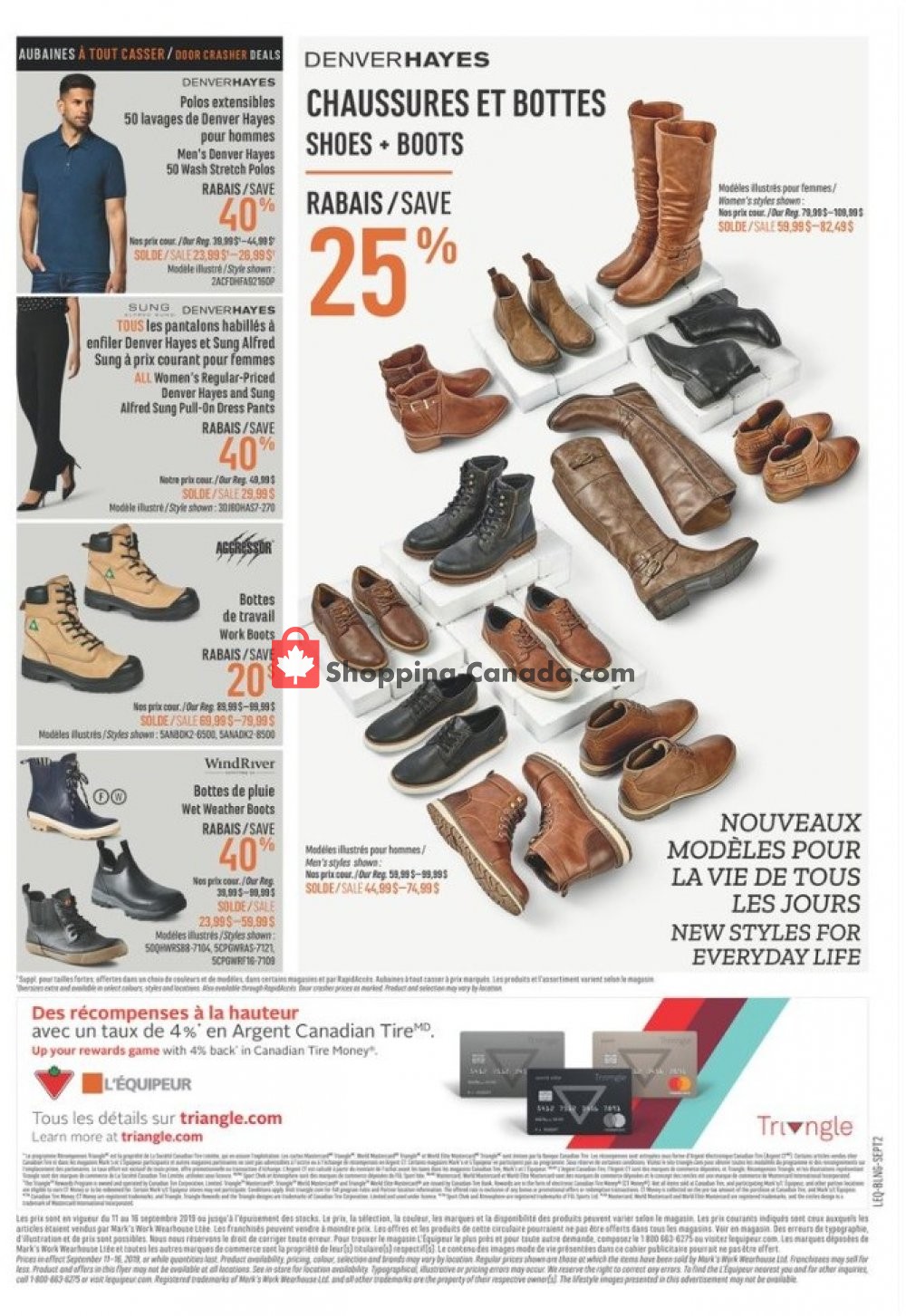 Mark's Work Wearhouse flyer from Wednesday September 11, 2019 to Monday September 16, 2019 - page 10