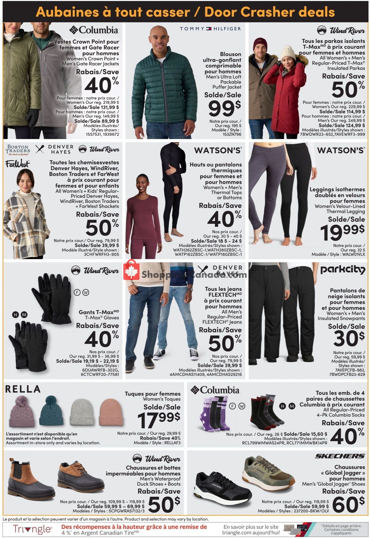 Mark's Work Wearhouse Canada, flyer (Vendredi Fou QC) November 16