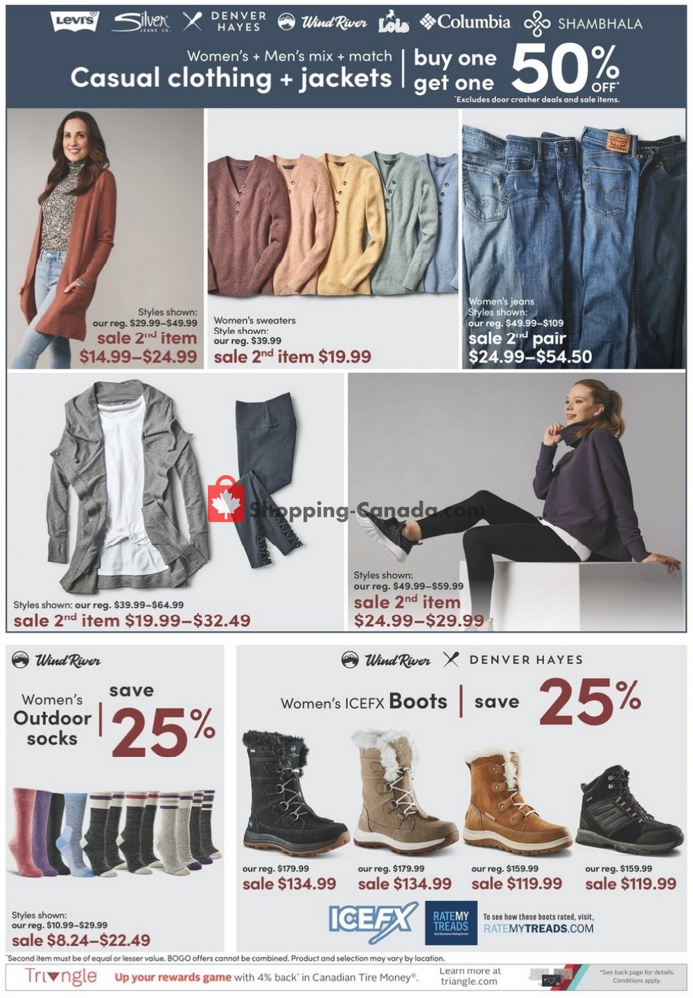 Mark's Work Wearhouse Canada, flyer (We've Got What It Takes To Take