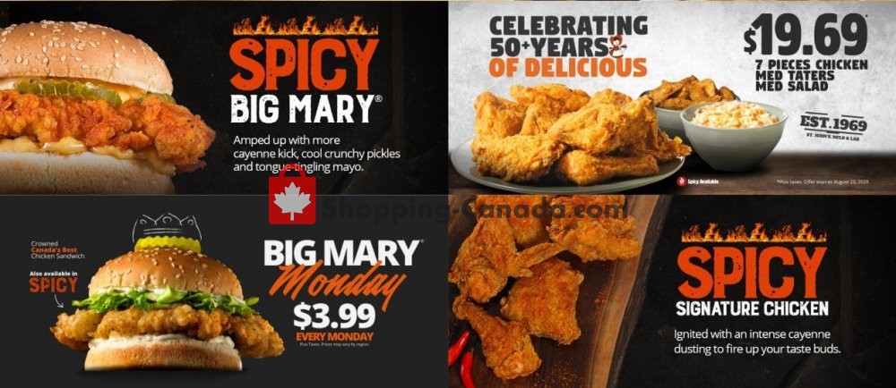 Mary Brown's Chicken flyer from Monday June 1, 2020 to Sunday September 13, 2020 - page 1