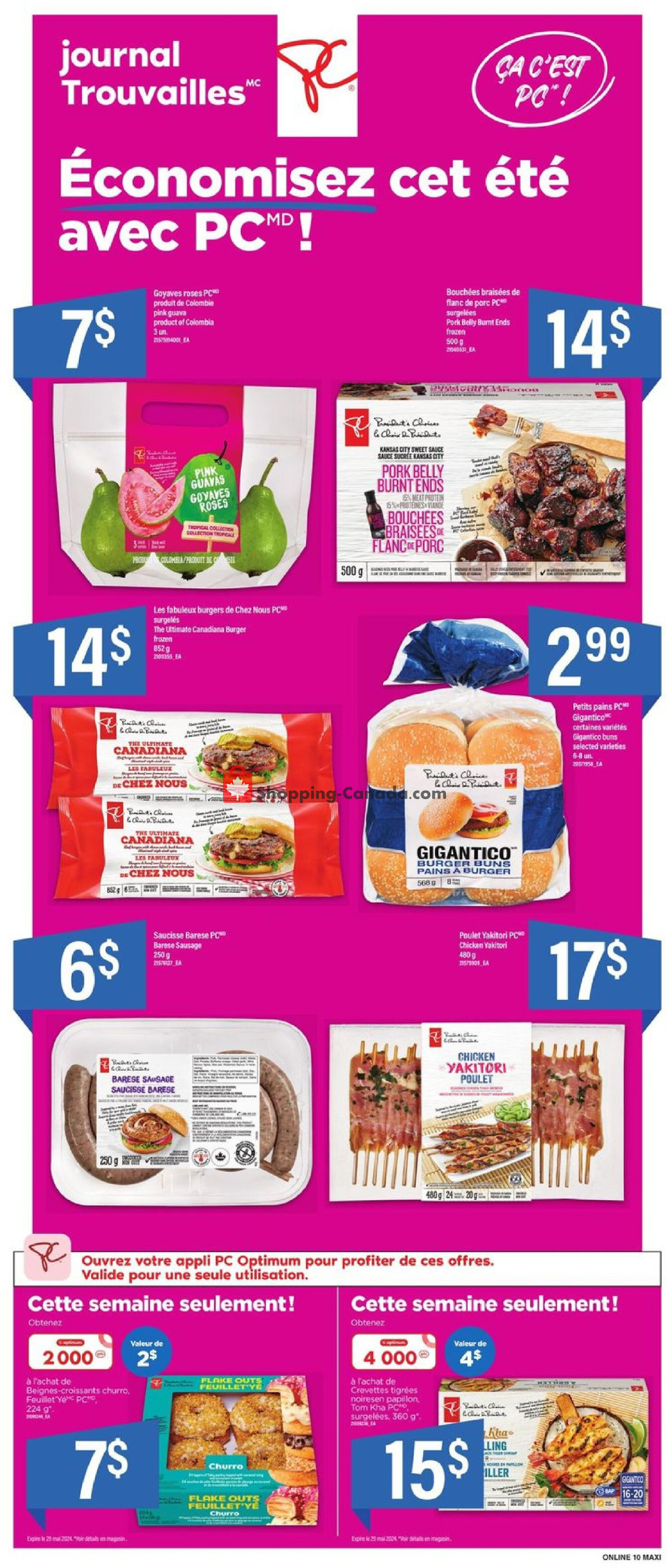 Maxi flyer from Thursday May 23, 2024 to Wednesday May 29, 2024 - page 14