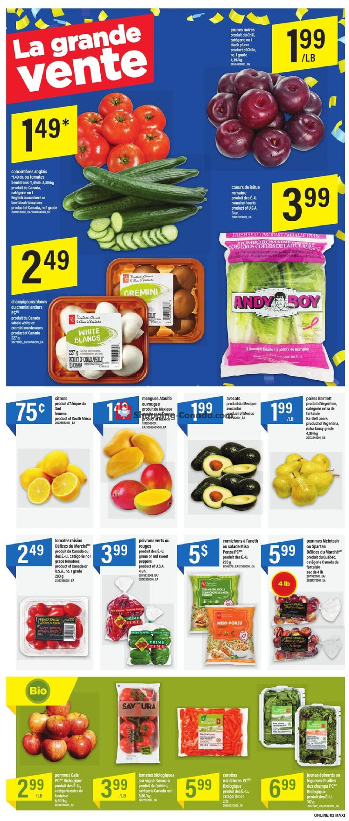 Maxi flyer from Thursday May 23, 2024 to Wednesday May 29, 2024 - page 5