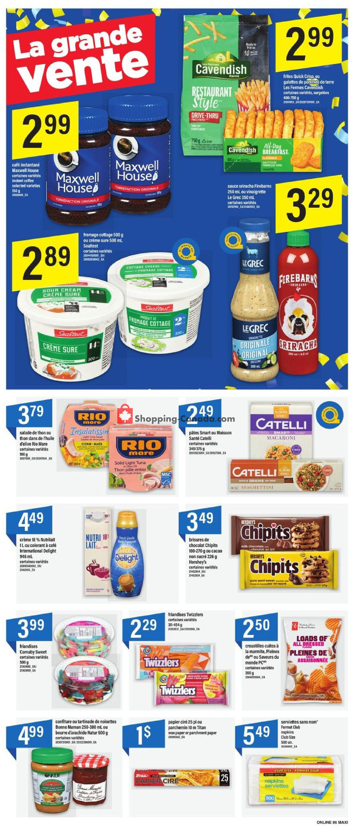 Maxi flyer from Thursday May 23, 2024 to Wednesday May 29, 2024 - page 7