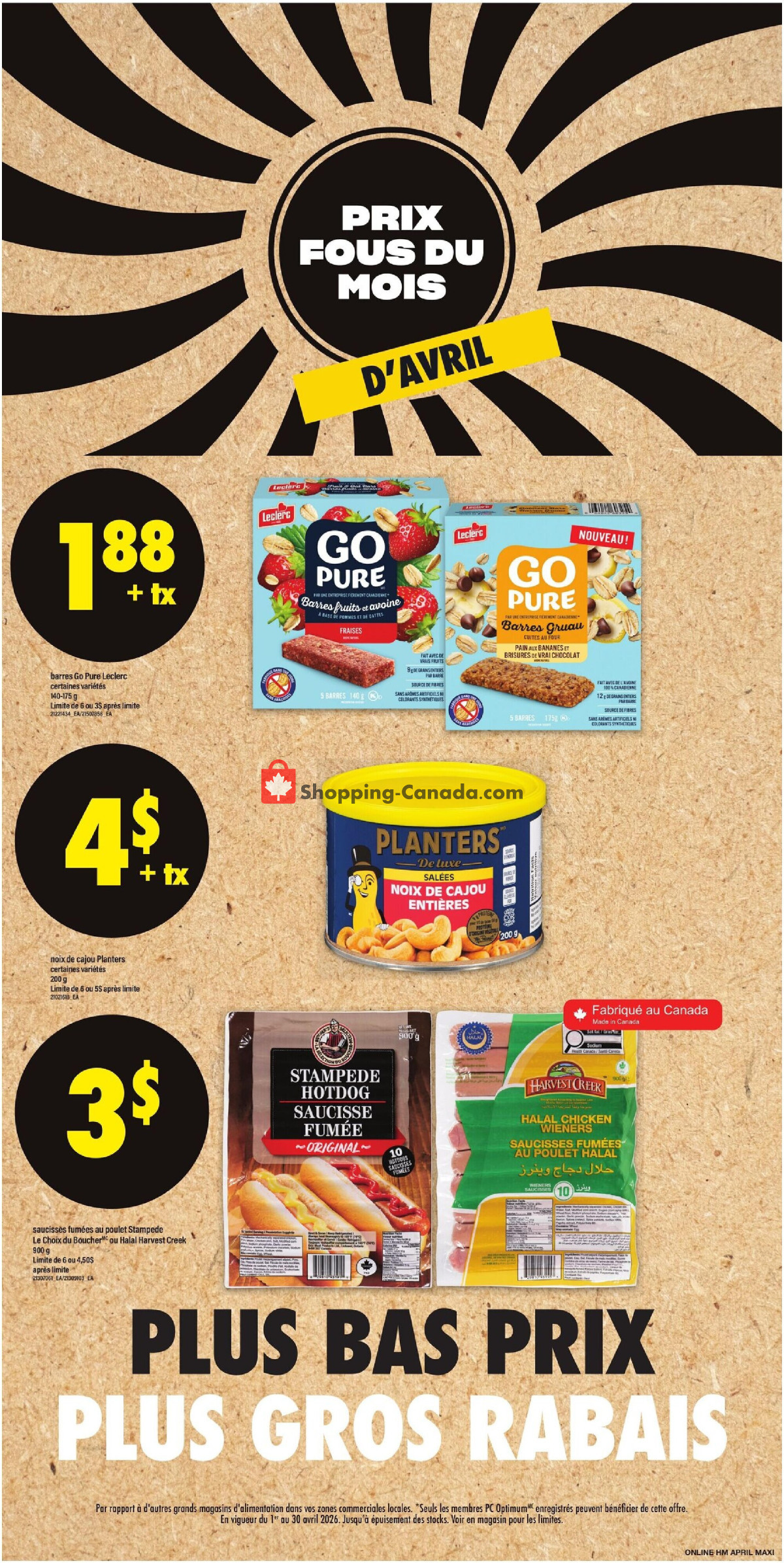 Maxi flyer from Thursday April 23, 2026 to Wednesday April 29, 2026 - page 3