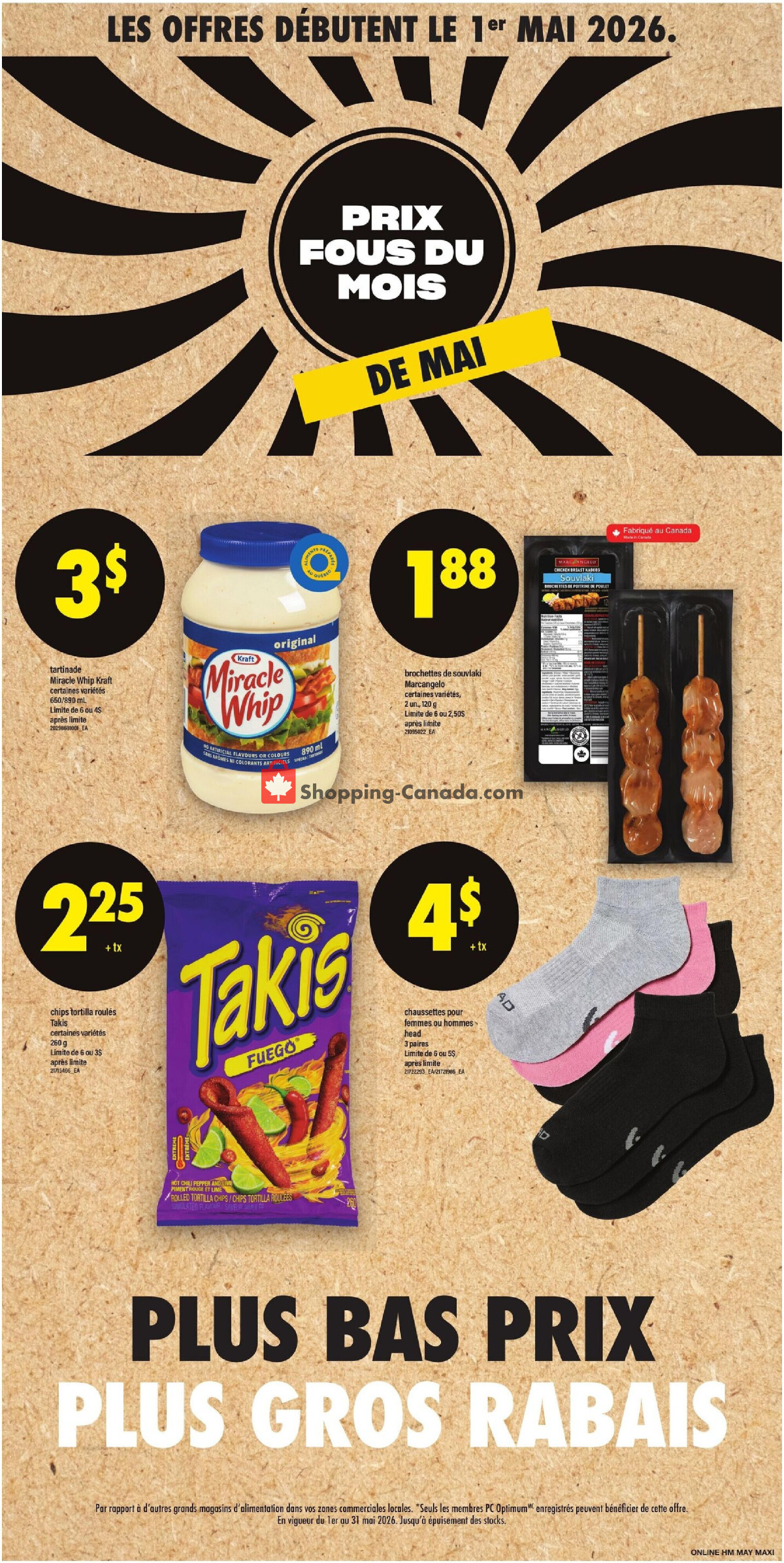 Maxi flyer from Thursday April 30, 2026 to Wednesday May 6, 2026 - page 4