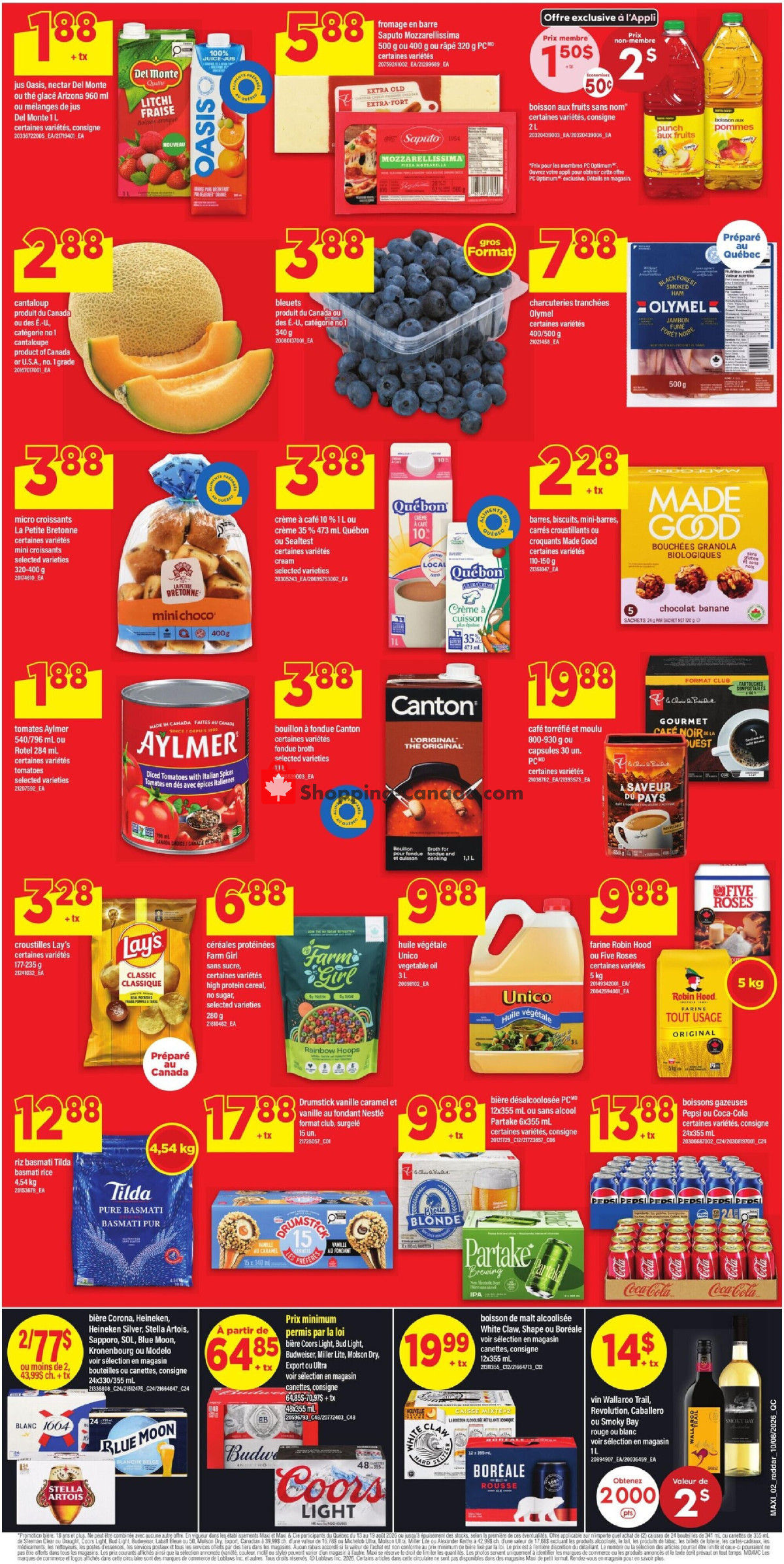 Maxi flyer from Thursday August 13, 2026 to Wednesday August 19, 2026 - page 2