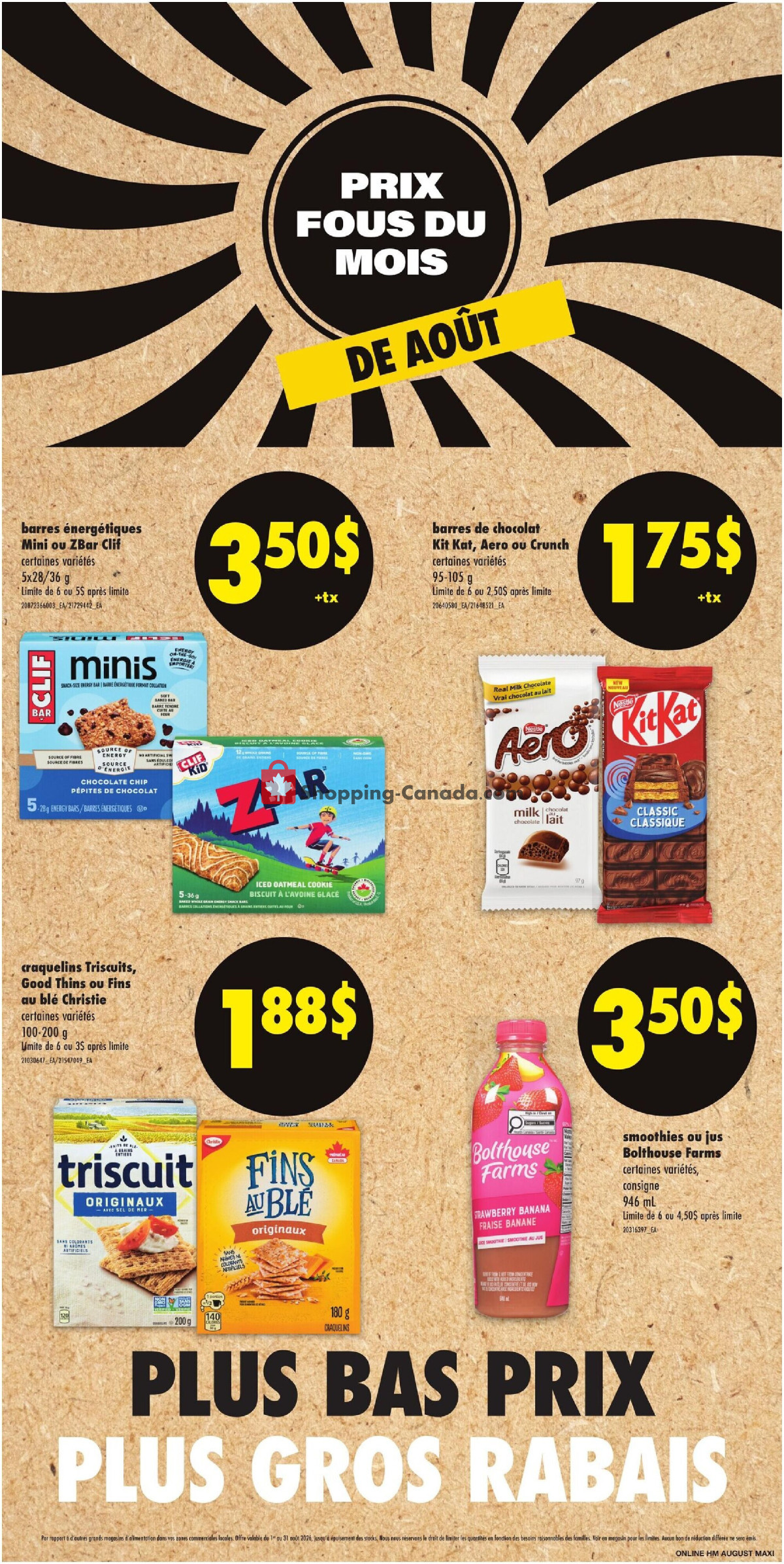 Maxi flyer from Thursday August 13, 2026 to Wednesday August 19, 2026 - page 3