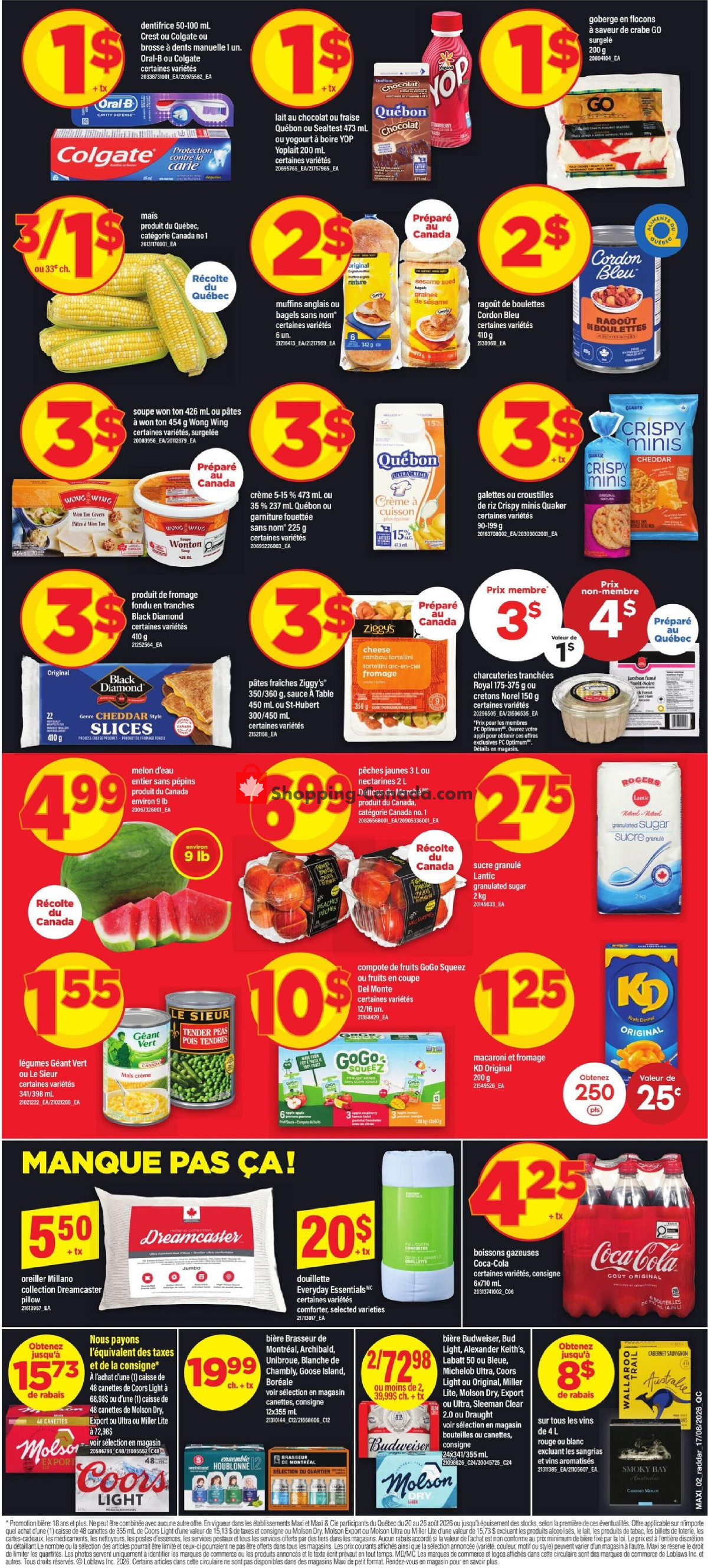 Maxi flyer from Thursday August 20, 2026 to Wednesday August 26, 2026 - page 2