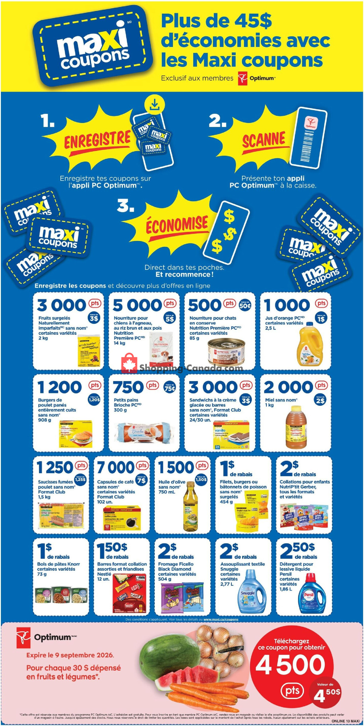 Maxi flyer from Thursday August 27, 2026 to Wednesday September 2, 2026 - page 18