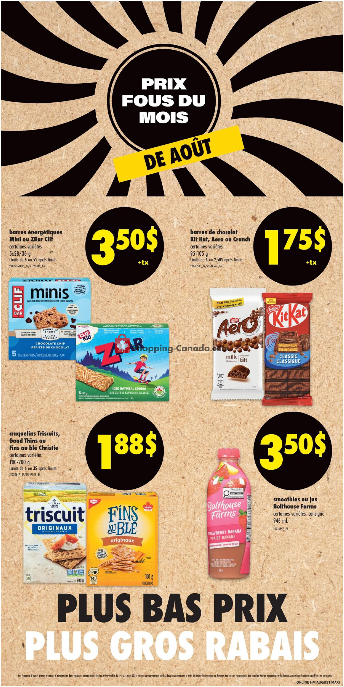 Maxi flyer from Thursday August 27, 2026 to Wednesday September 2, 2026 - page 3