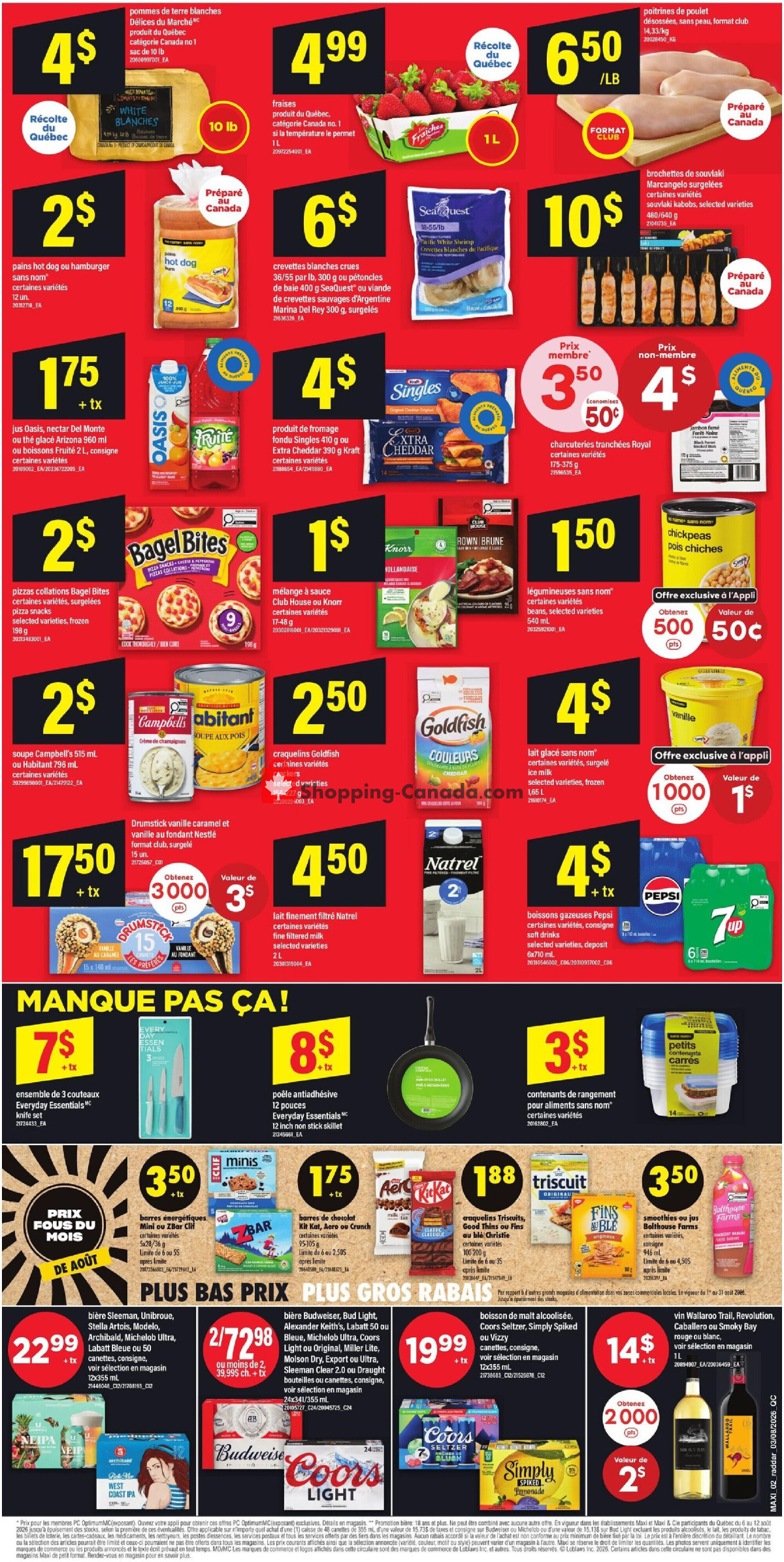 Maxi flyer from Thursday August 6, 2026 to Wednesday August 12, 2026 - page 2