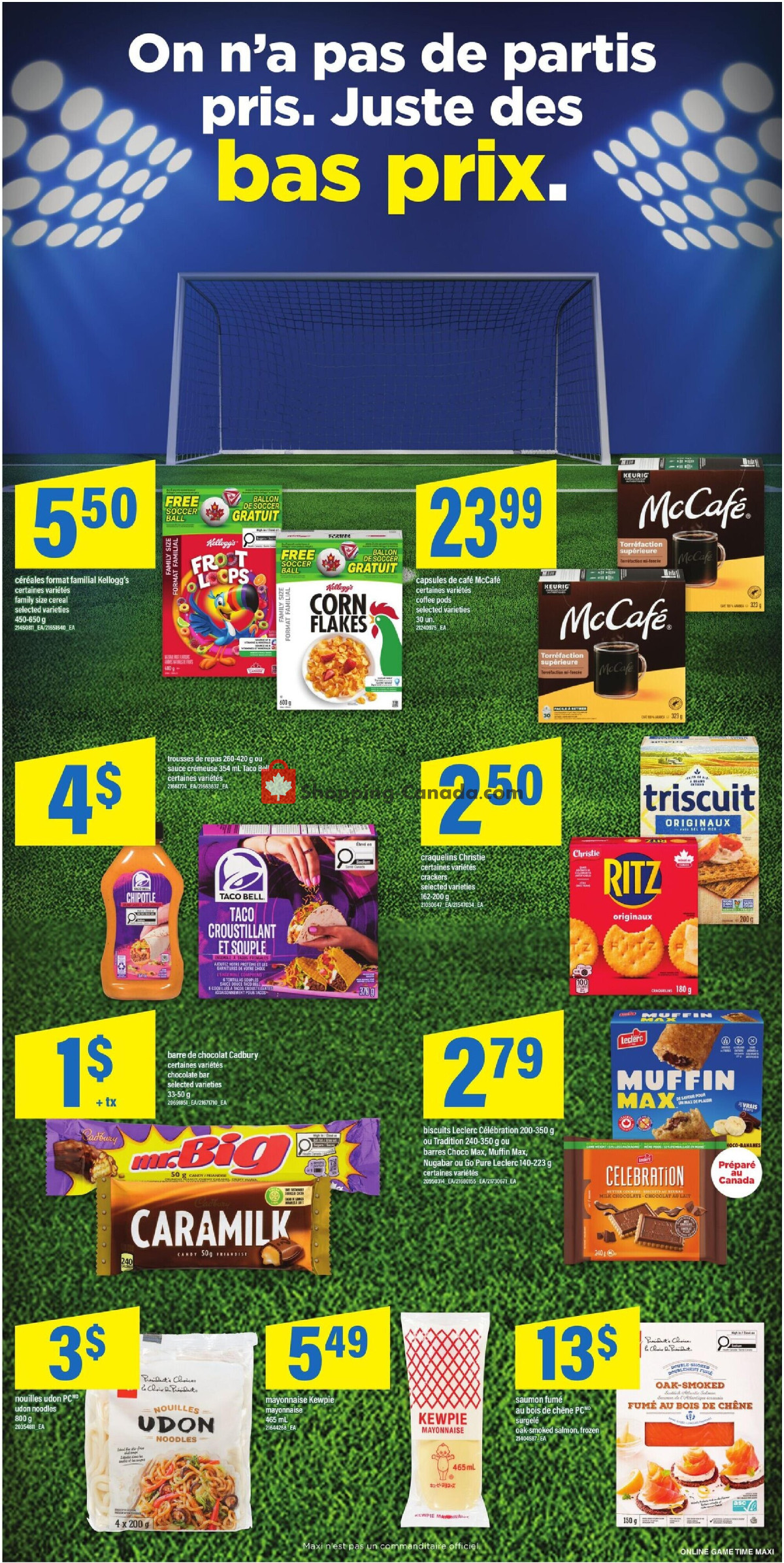 Maxi flyer from Thursday July 16, 2026 to Wednesday July 22, 2026 - page 14