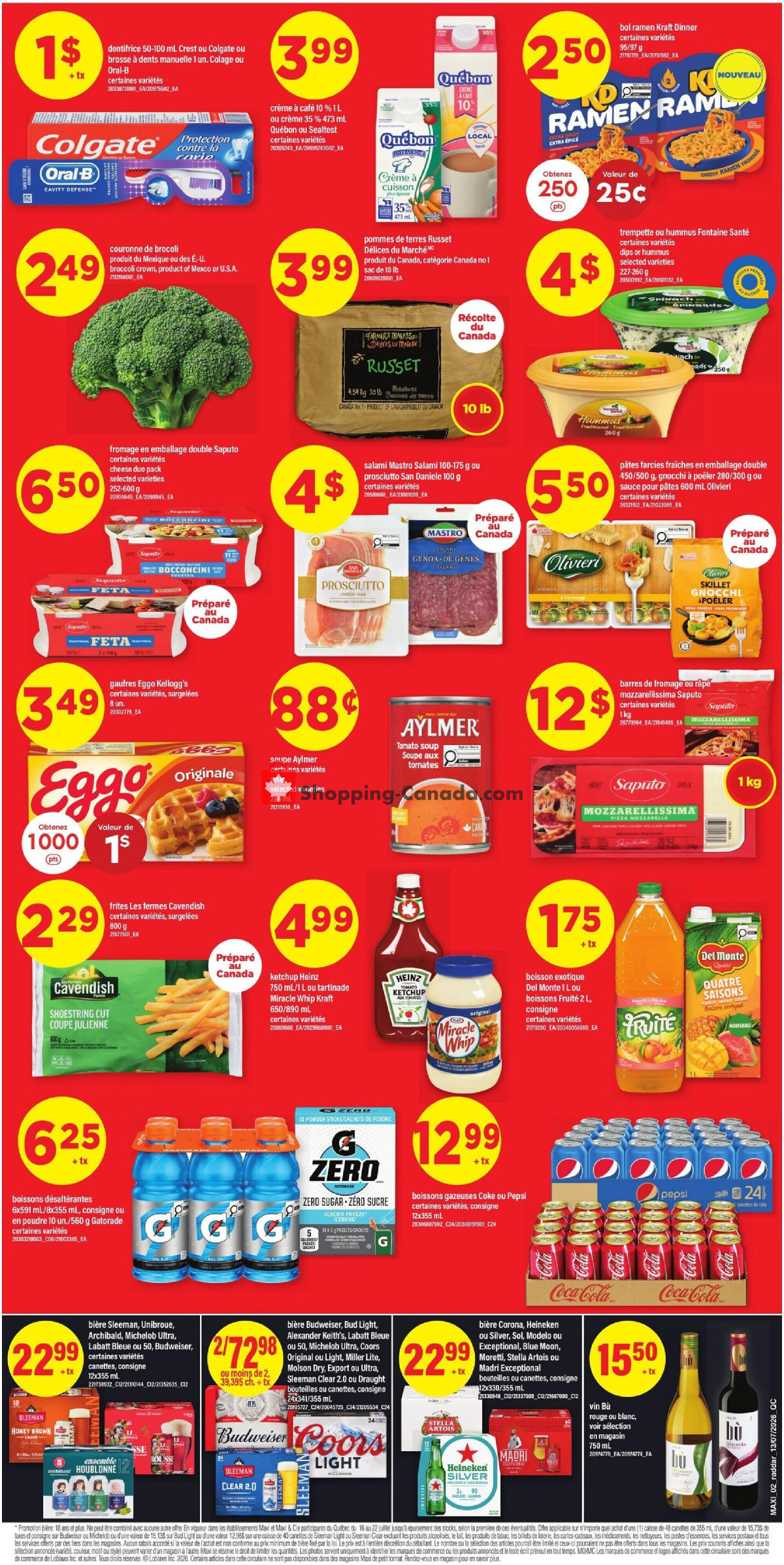 Maxi flyer from Thursday July 16, 2026 to Wednesday July 22, 2026 - page 2