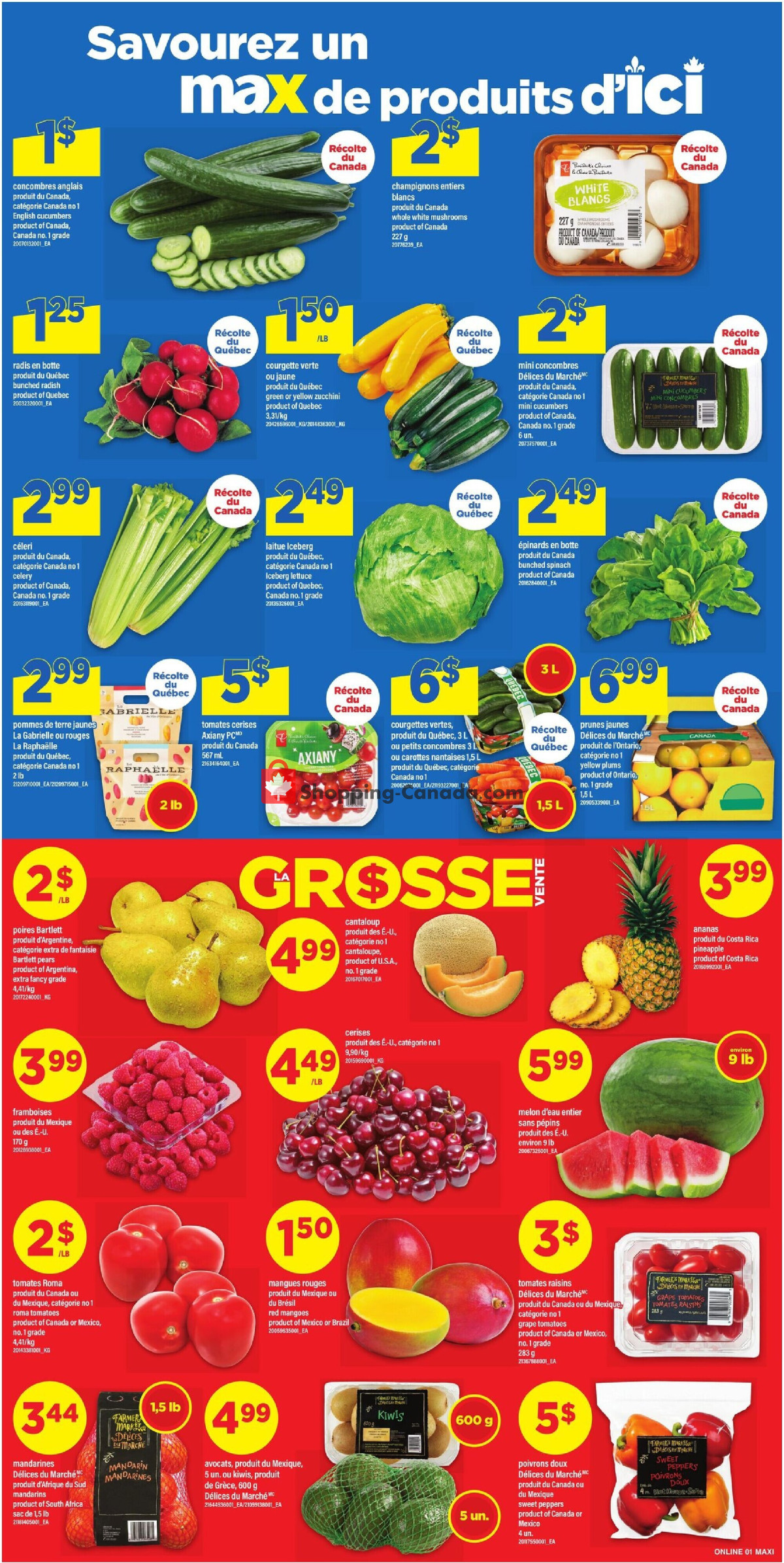 Maxi flyer from Thursday July 16, 2026 to Wednesday July 22, 2026 - page 4