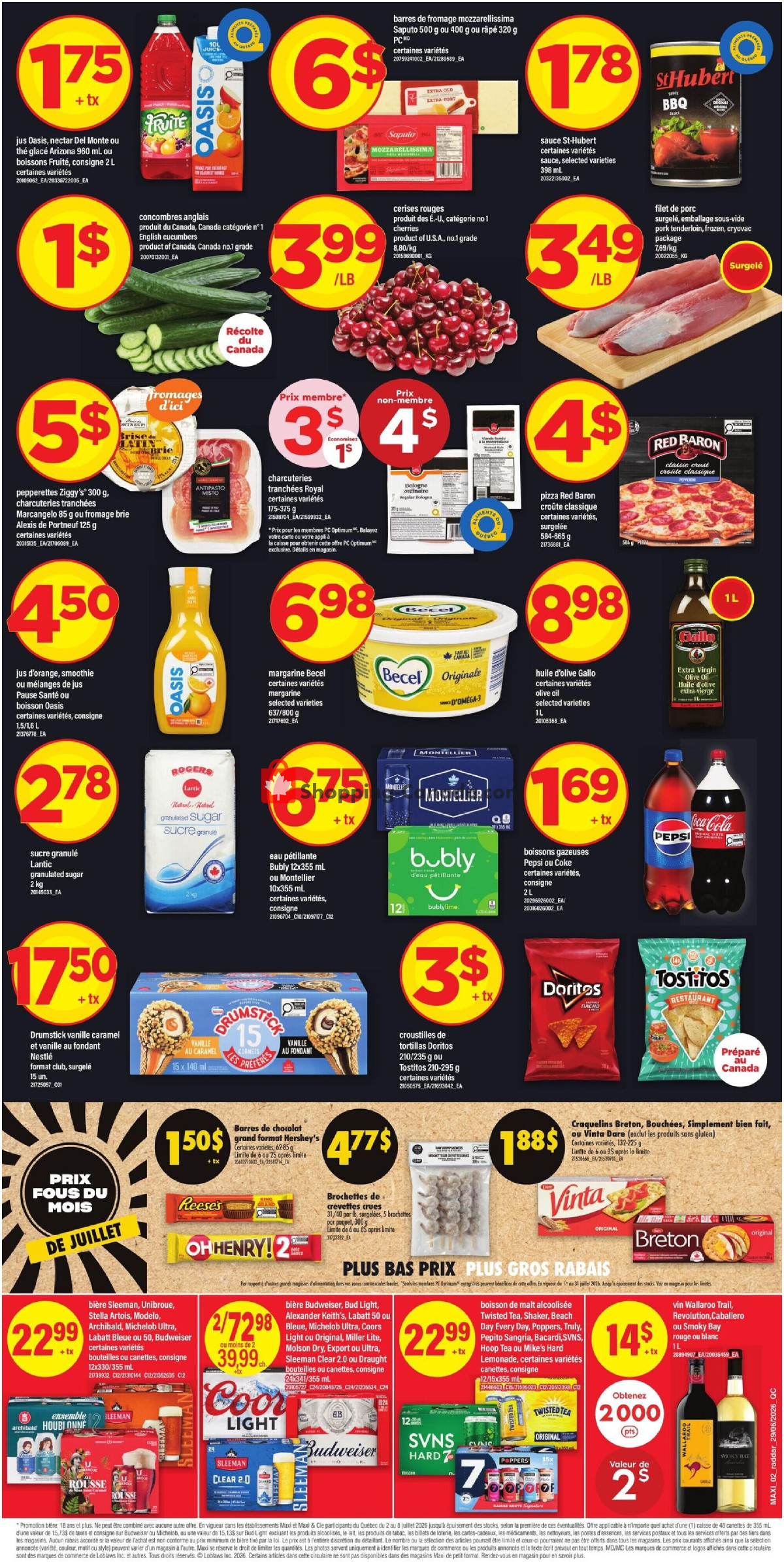Maxi flyer from Thursday July 2, 2026 to Wednesday July 8, 2026 - page 2