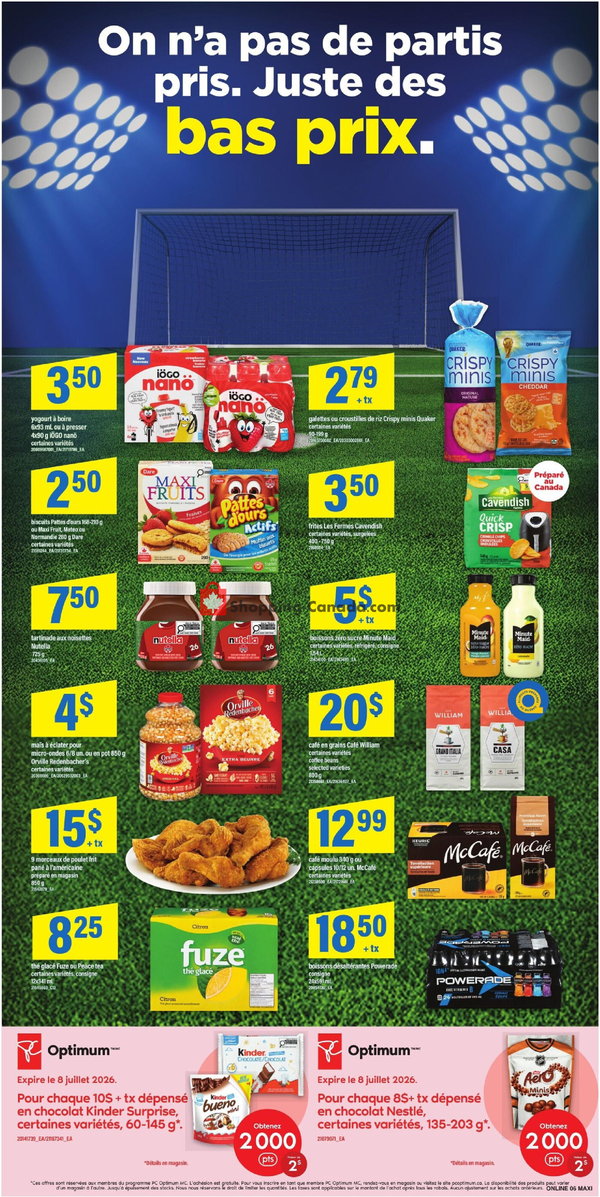 Maxi flyer from Thursday July 2, 2026 to Wednesday July 8, 2026 - page 8