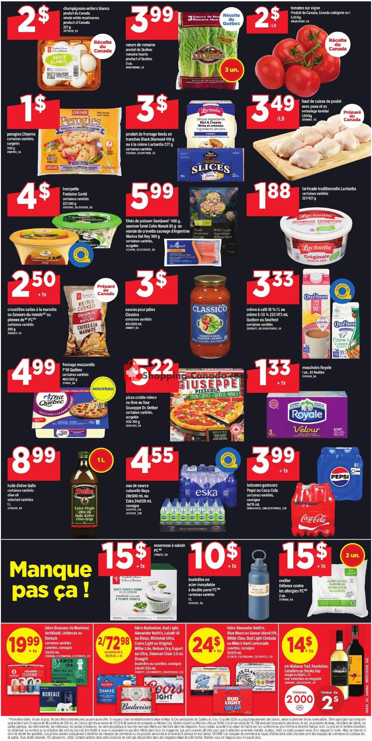 Maxi flyer from Thursday July 9, 2026 to Wednesday July 15, 2026 - page 2