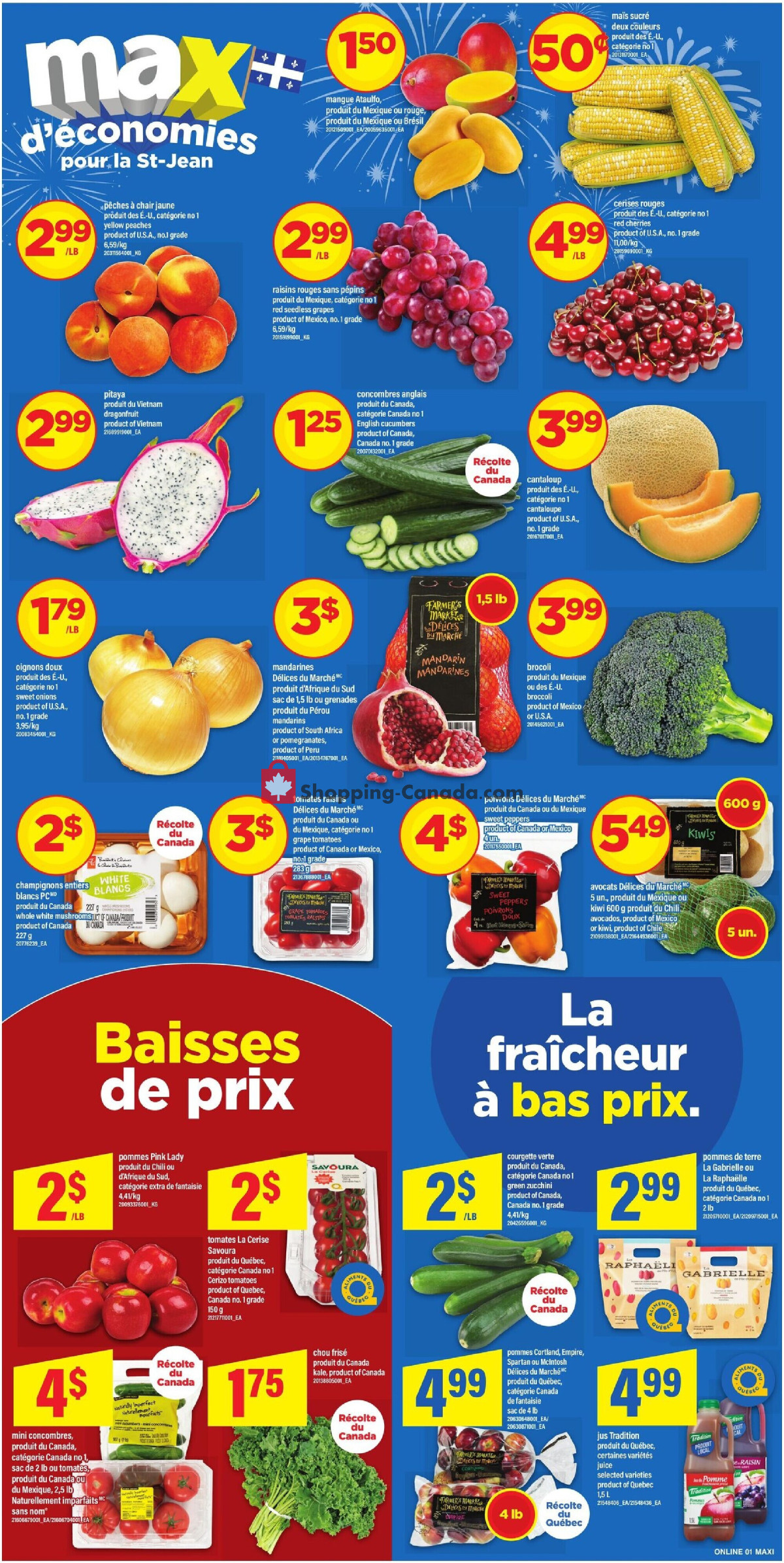 Maxi flyer from Thursday June 18, 2026 to Wednesday June 24, 2026 - page 4