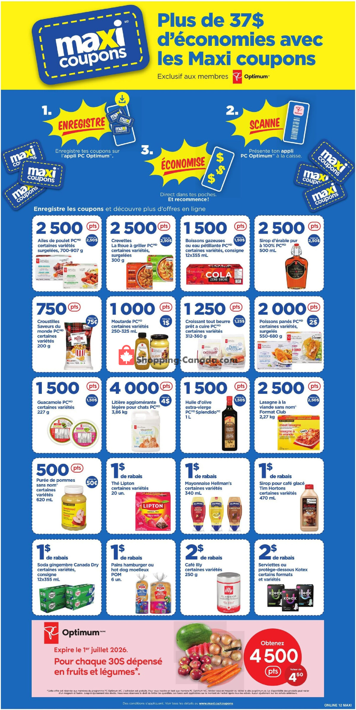 Maxi flyer from Thursday June 25, 2026 to Wednesday July 1, 2026 - page 18