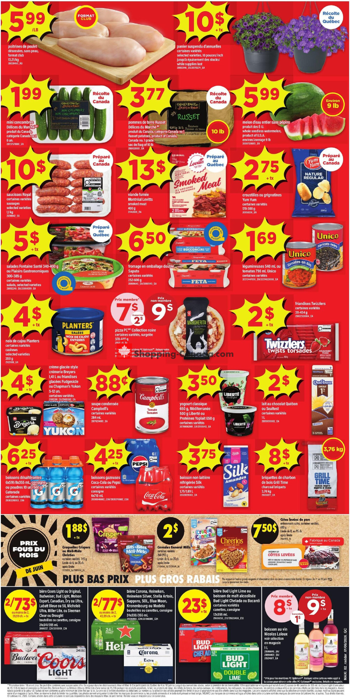 Maxi flyer from Thursday June 4, 2026 to Wednesday June 10, 2026 - page 2