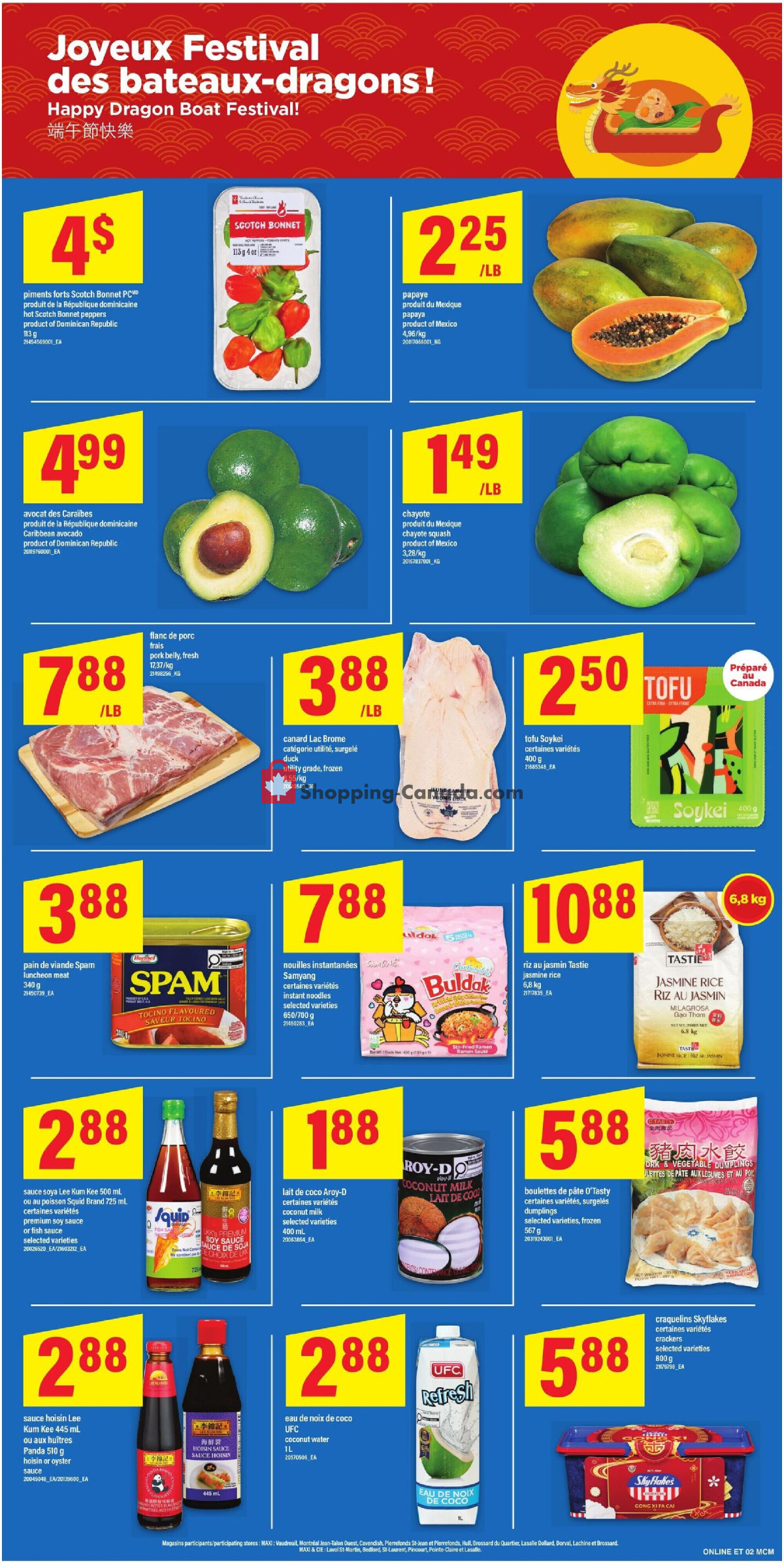 Maxi flyer from Thursday May 28, 2026 to Wednesday June 3, 2026 - page 9
