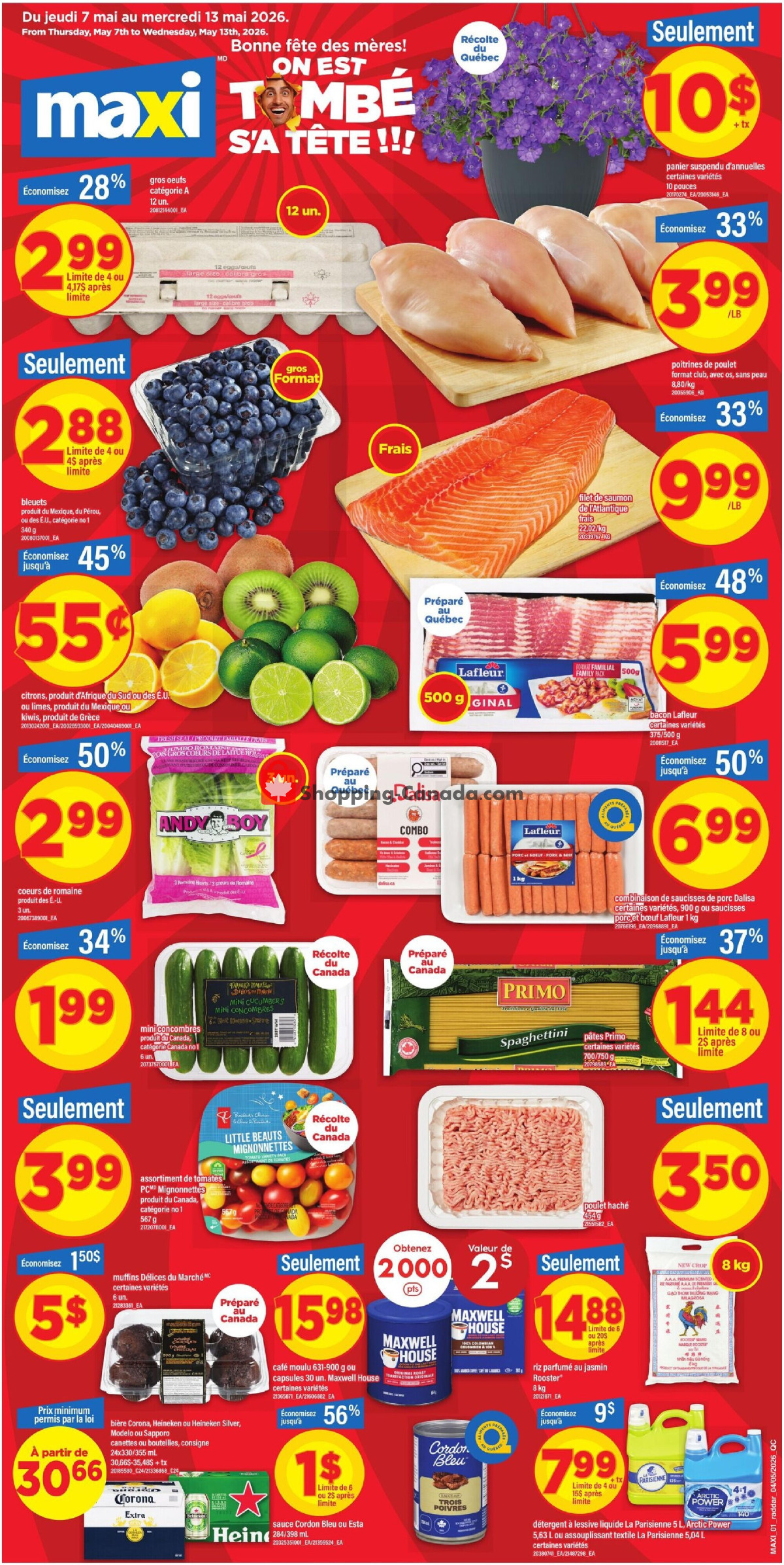 Maxi flyer from Thursday May 7, 2026 to Wednesday May 13, 2026 - page 1