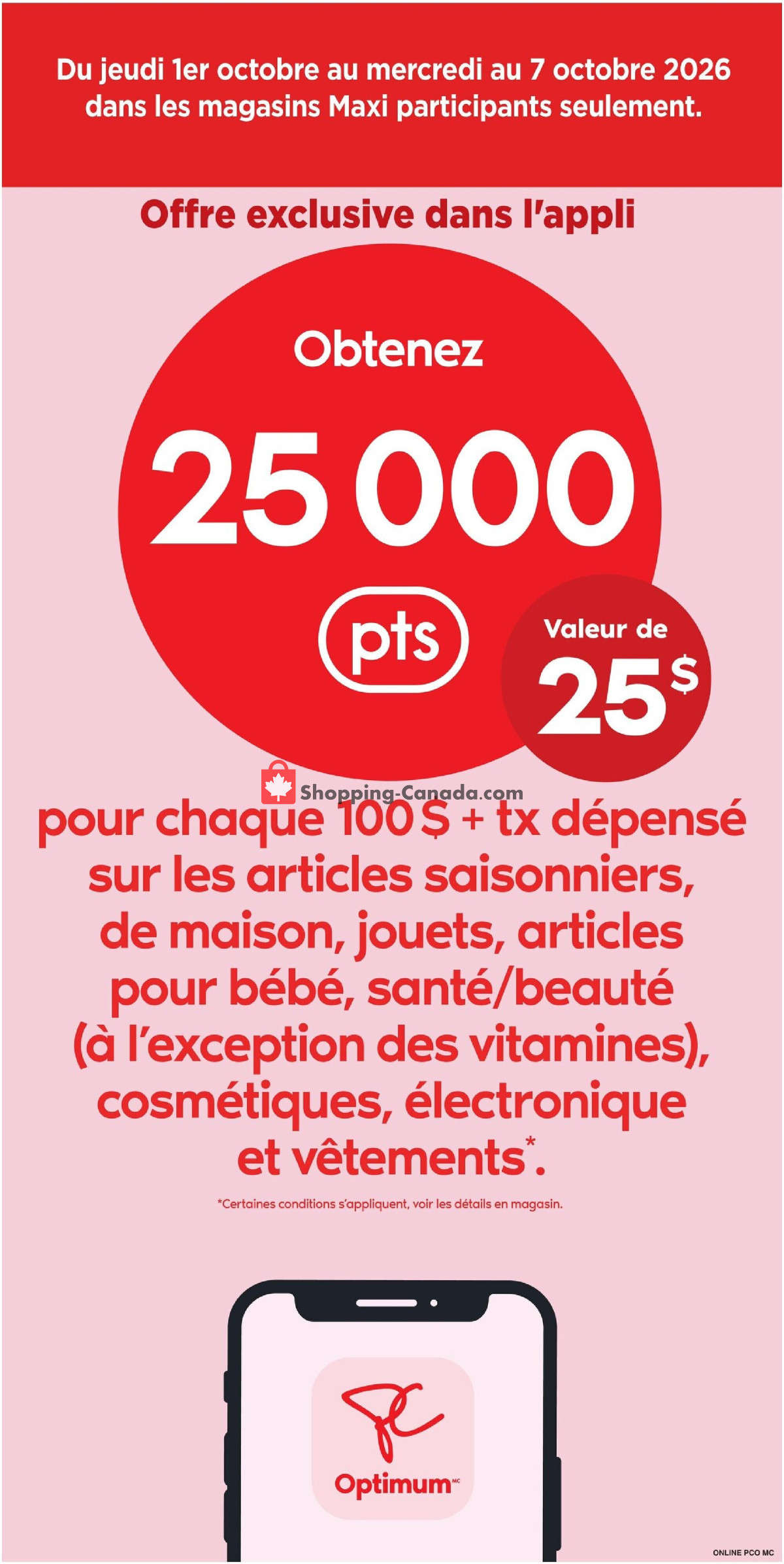 Maxi flyer from Thursday October 1, 2026 to Wednesday October 7, 2026 - page 4
