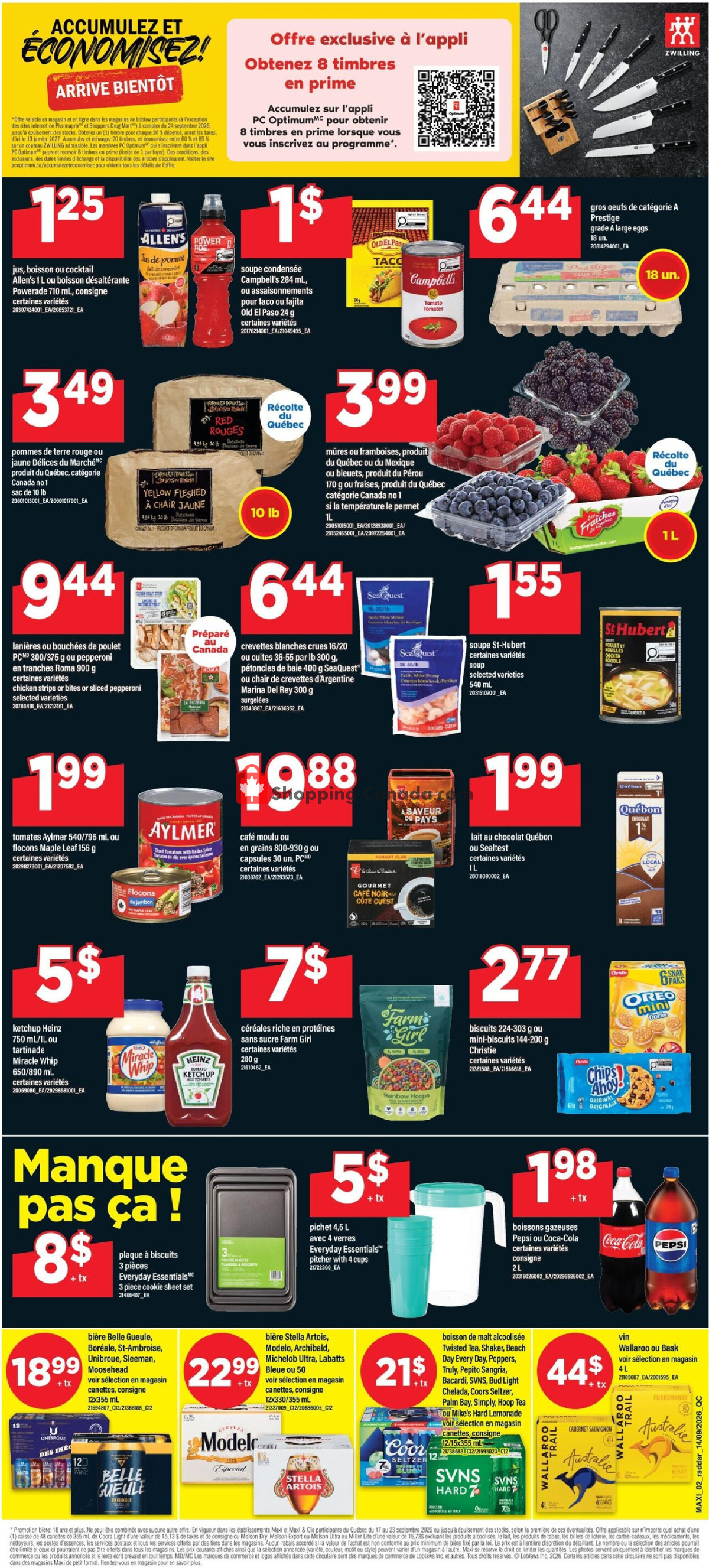 Maxi flyer from Thursday September 17, 2026 to Wednesday September 23, 2026 - page 2