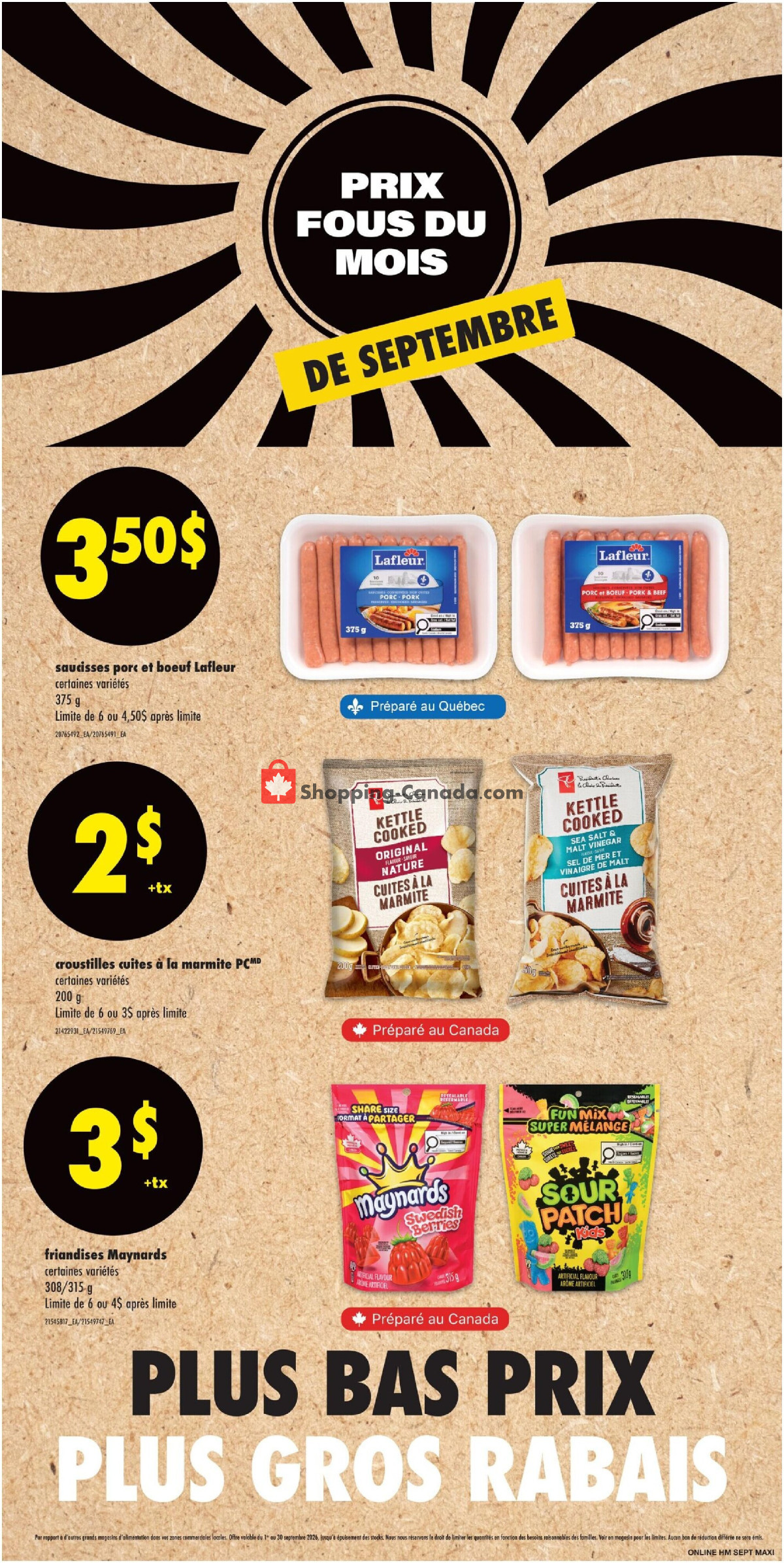 Maxi flyer from Thursday September 17, 2026 to Wednesday September 23, 2026 - page 4