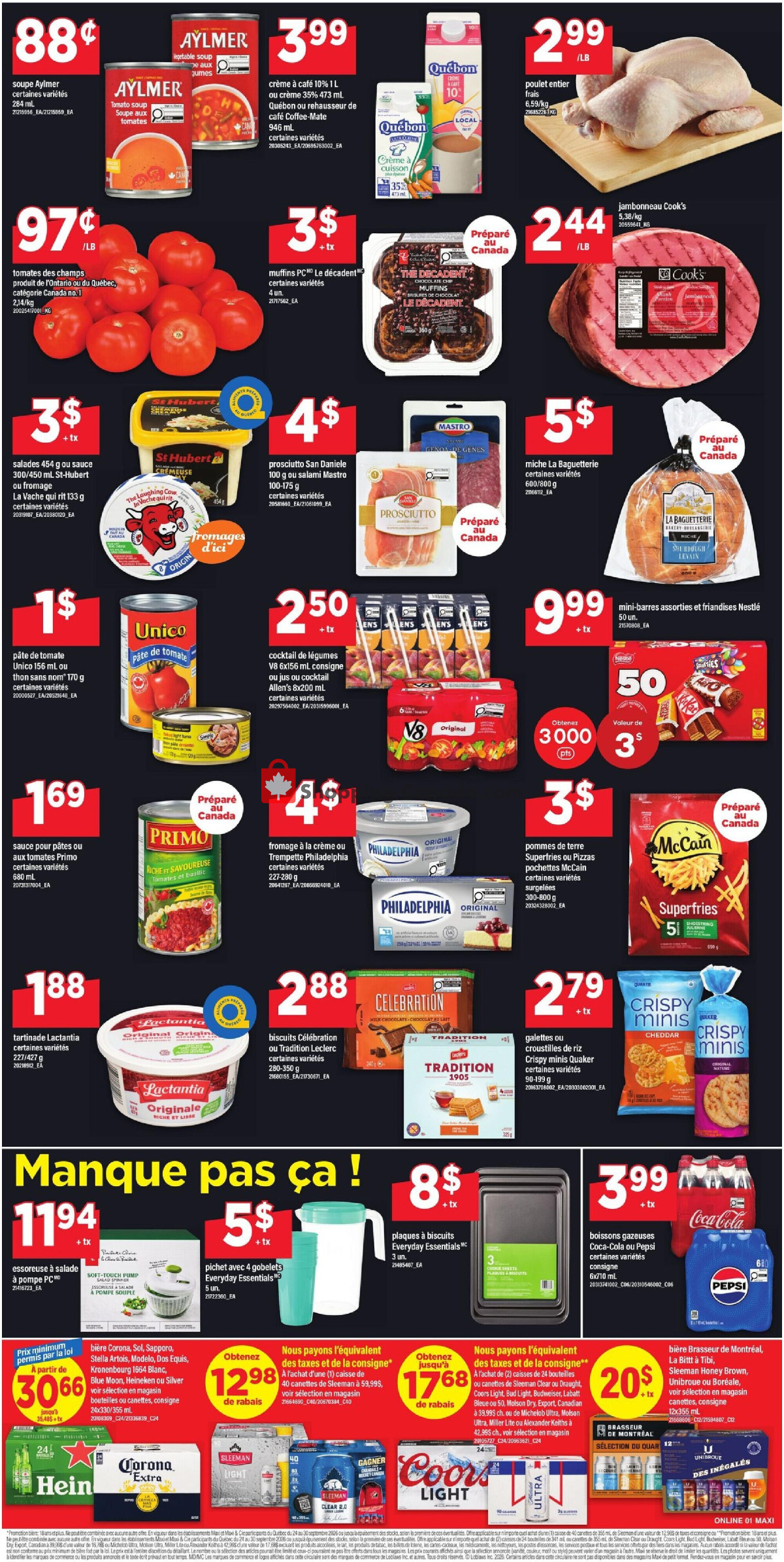 Maxi flyer from Thursday September 24, 2026 to Wednesday September 30, 2026 - page 3