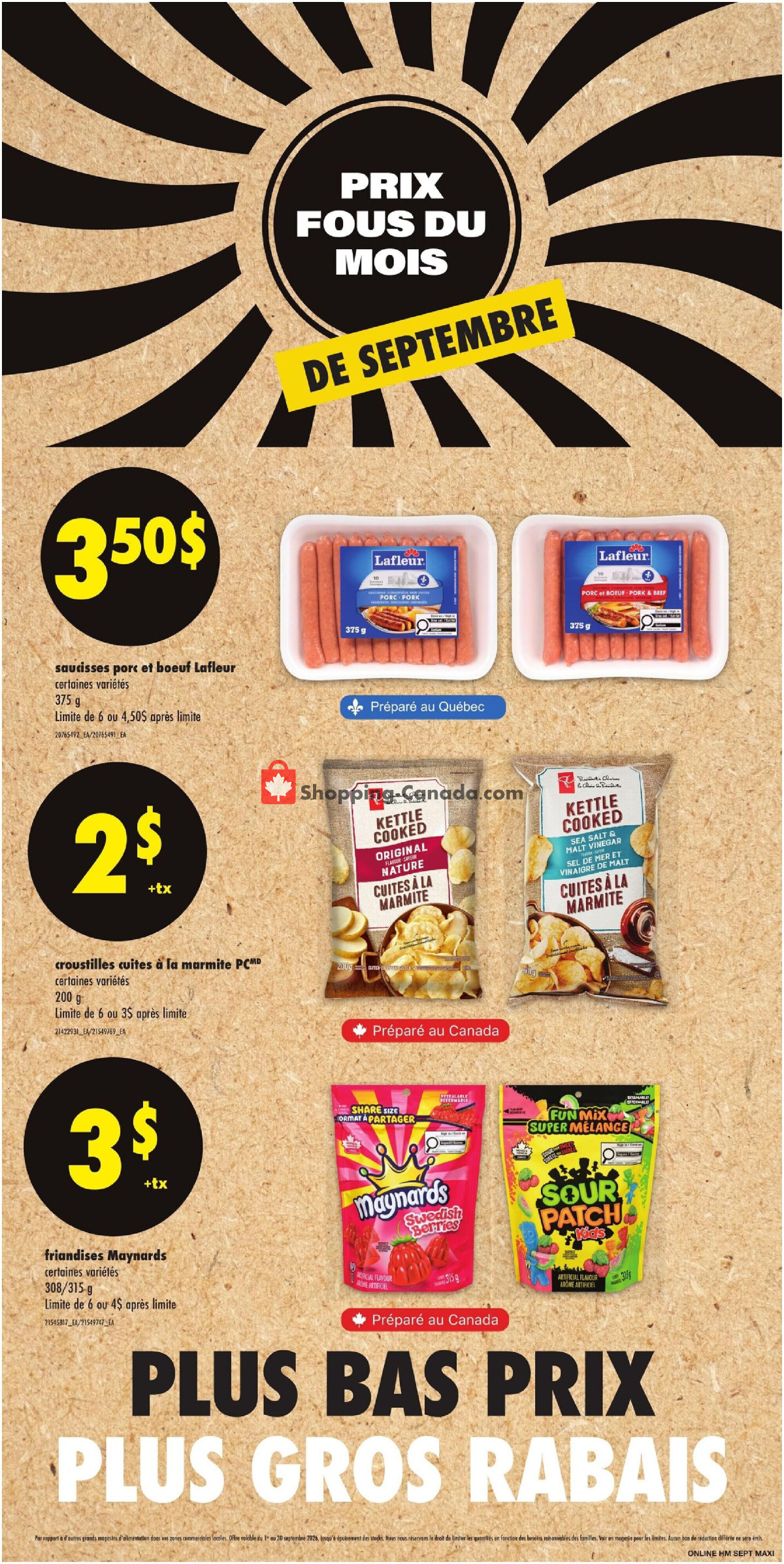Maxi flyer from Thursday September 24, 2026 to Wednesday September 30, 2026 - page 5