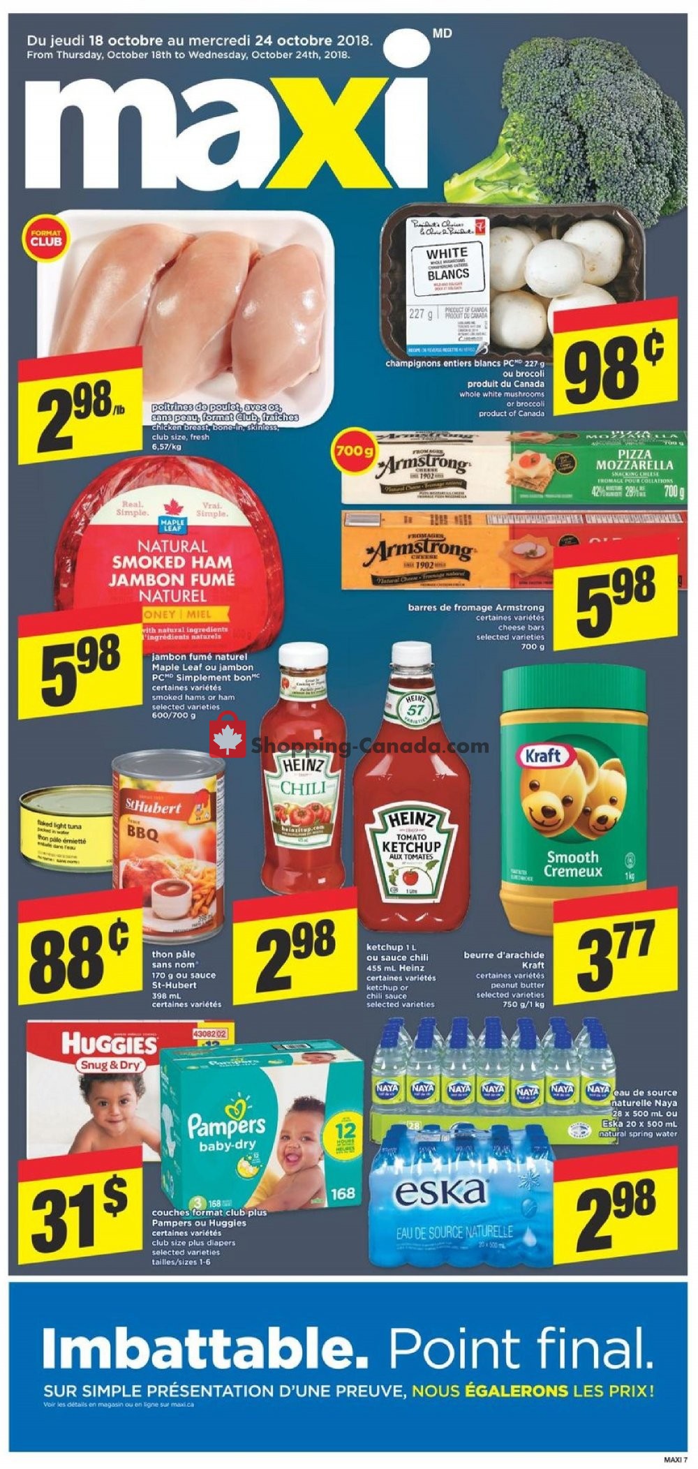 Maxi flyer from Thursday October 18, 2018 to Wednesday October 24, 2018 - page 8