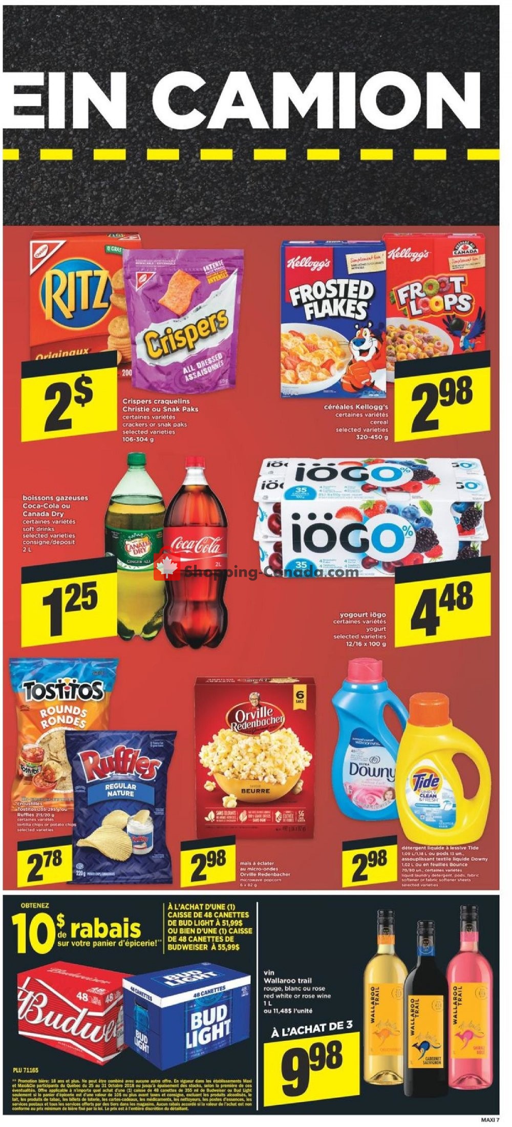 Maxi flyer from Thursday October 25, 2018 to Wednesday October 31, 2018 - page 9