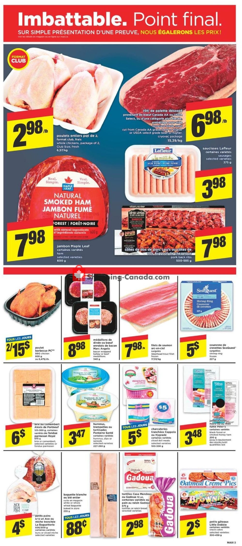 Maxi flyer from Thursday September 27, 2018 to Wednesday October 3, 2018 - page 3