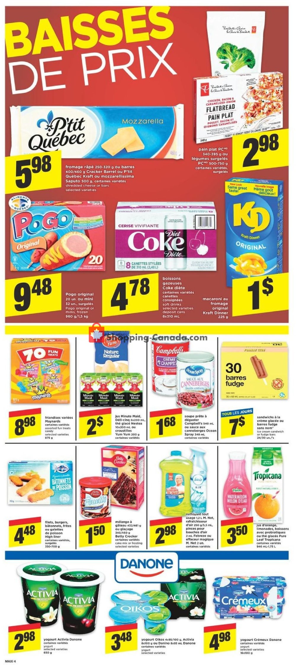 Maxi flyer from Thursday September 27, 2018 to Wednesday October 3, 2018 - page 4