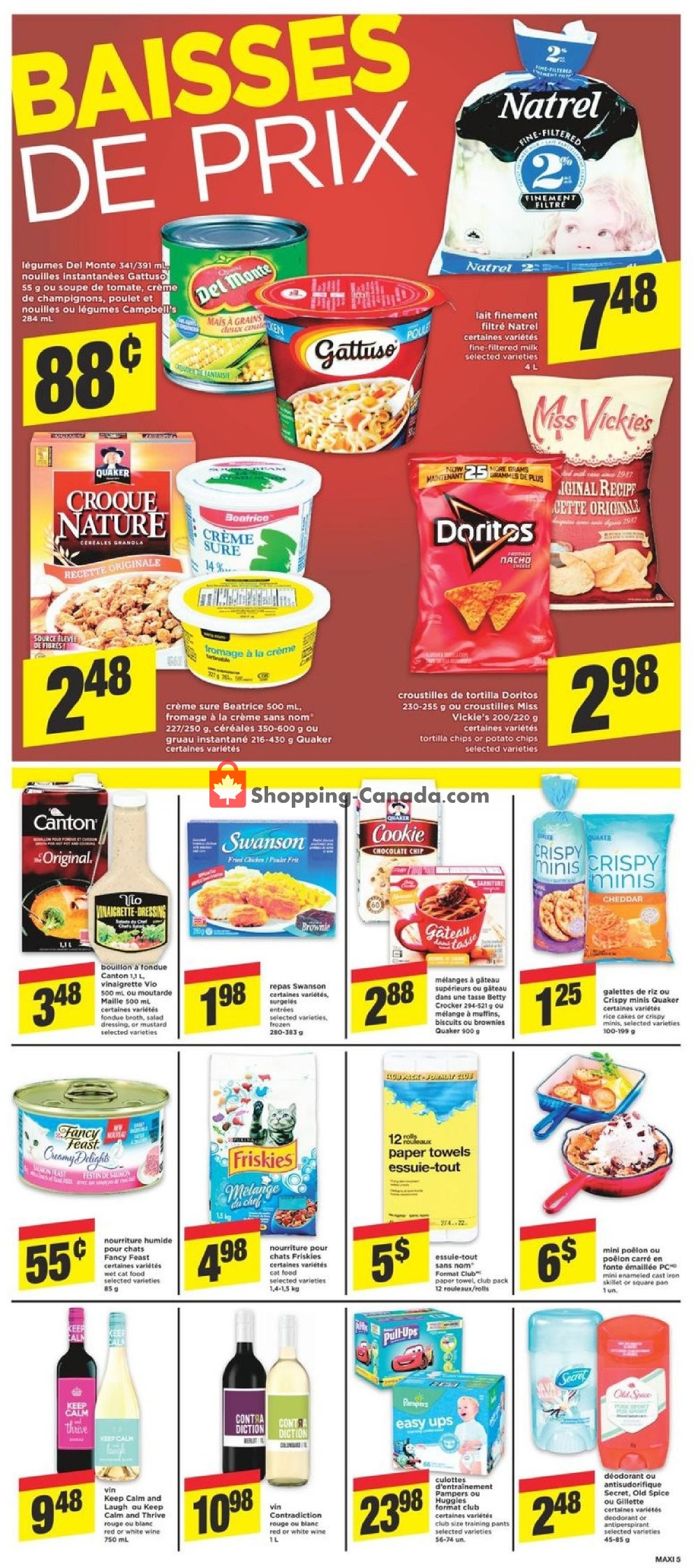 Maxi flyer from Thursday September 27, 2018 to Wednesday October 3, 2018 - page 5