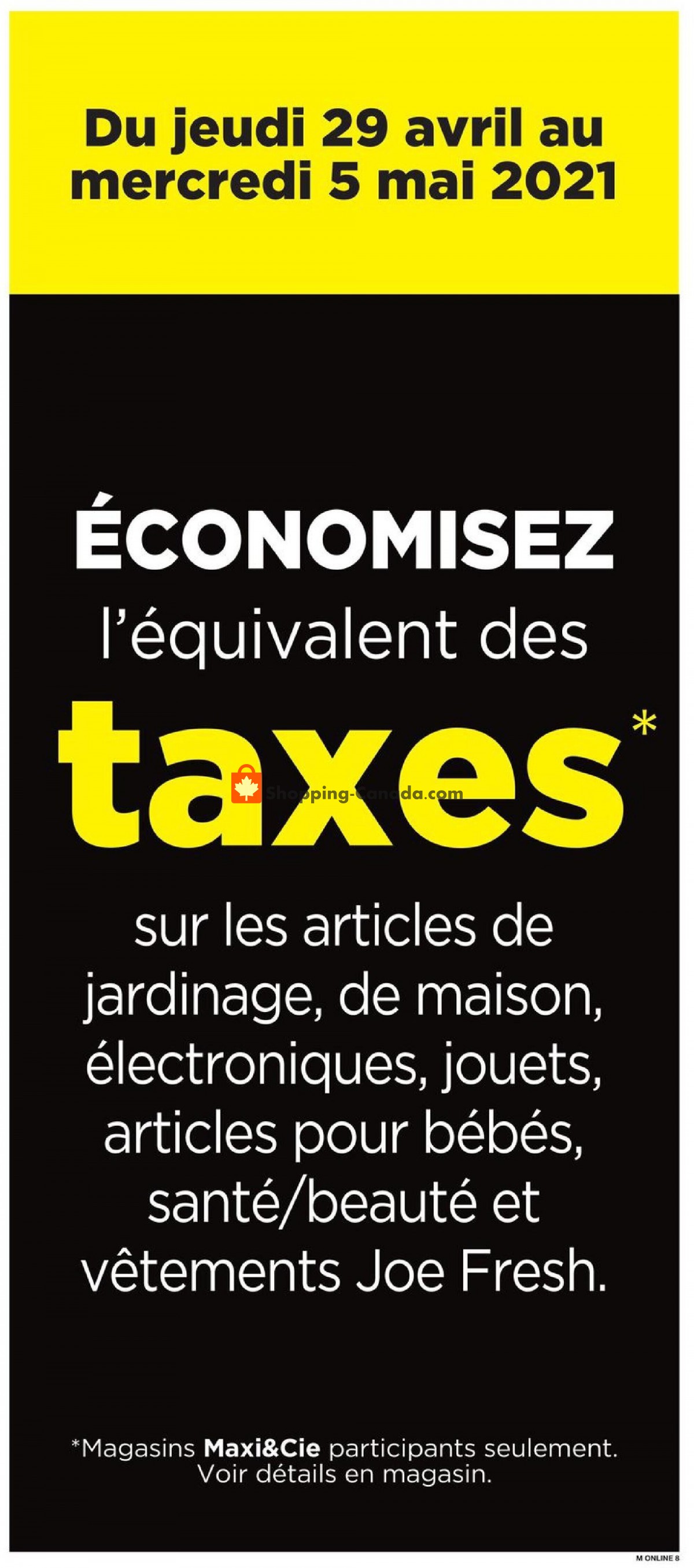 Maxi flyer from Thursday April 29, 2021 to Wednesday May 5, 2021 - page 13