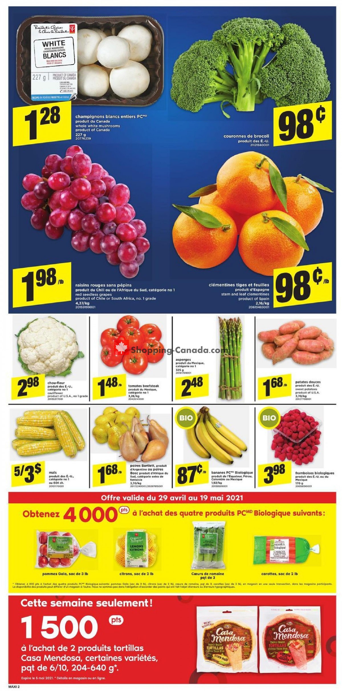 Maxi flyer from Thursday April 29, 2021 to Wednesday May 5, 2021 - page 3