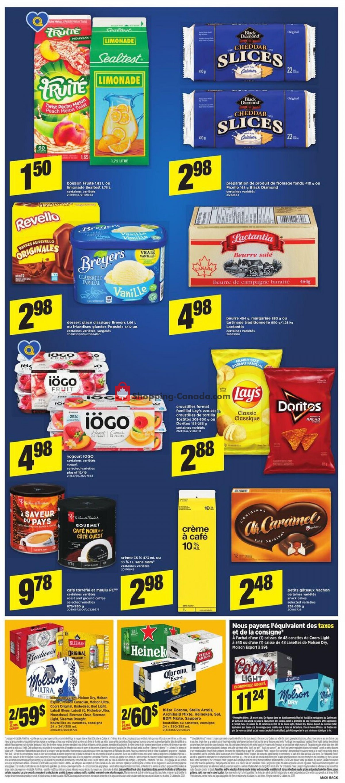 Maxi flyer from Thursday April 29, 2021 to Wednesday May 5, 2021 - page 5