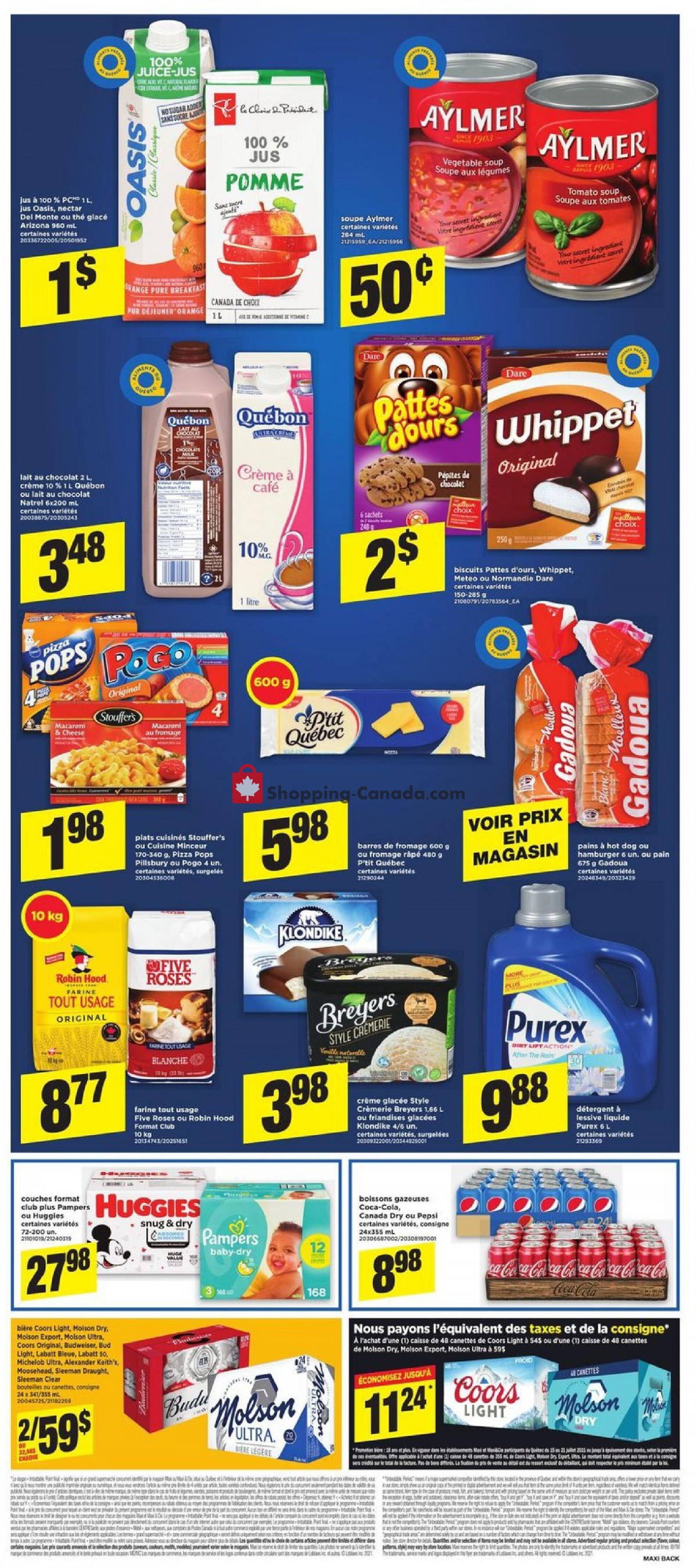 Maxi flyer from Thursday July 15, 2021 to Wednesday July 21, 2021 - page 6