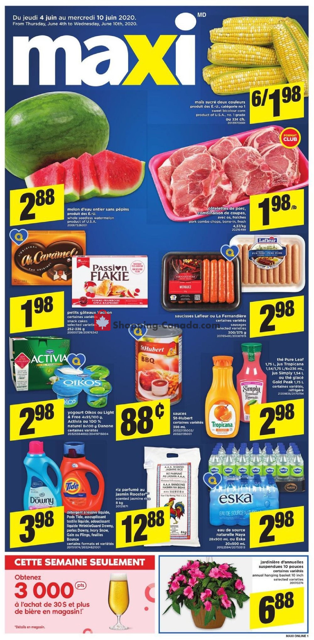 Maxi flyer from Thursday June 4, 2020 to Wednesday June 10, 2020 - page 1