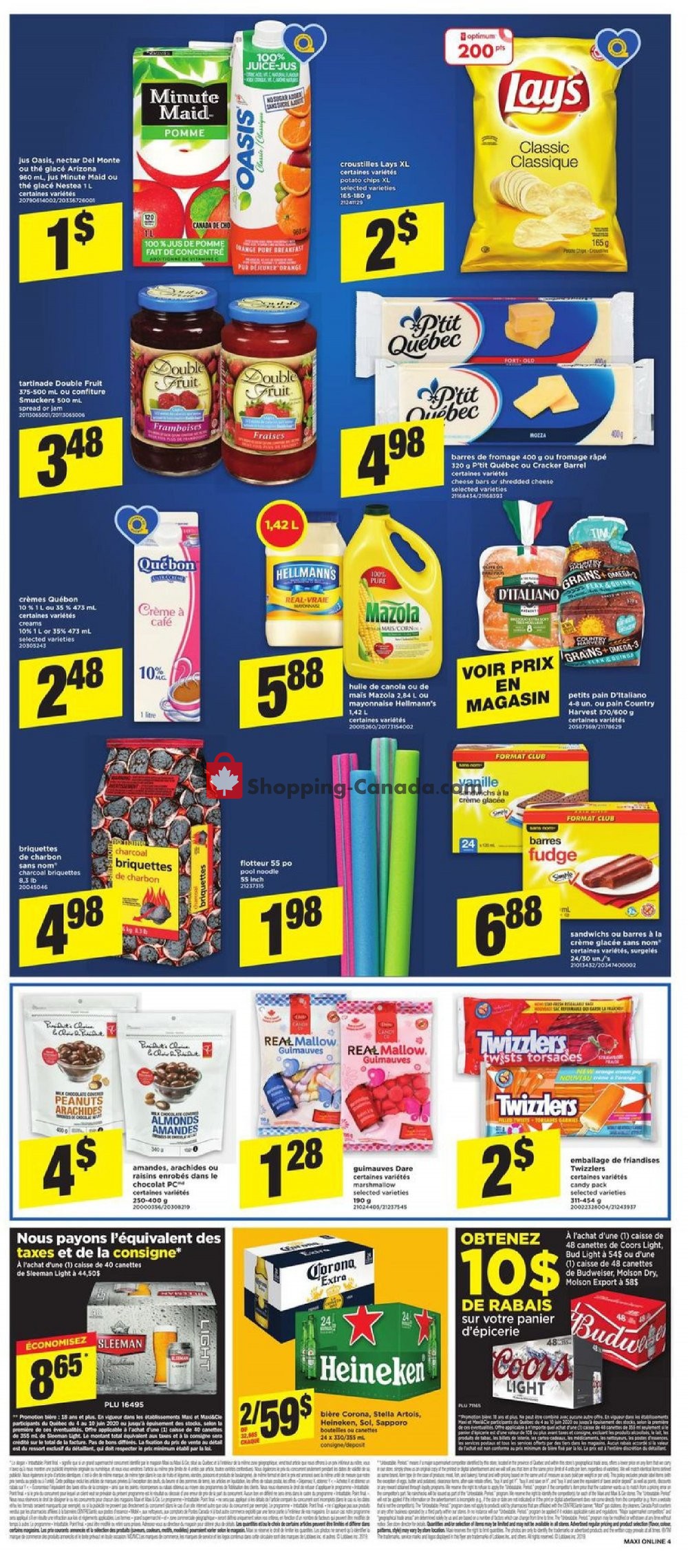 Maxi flyer from Thursday June 4, 2020 to Wednesday June 10, 2020 - page 6