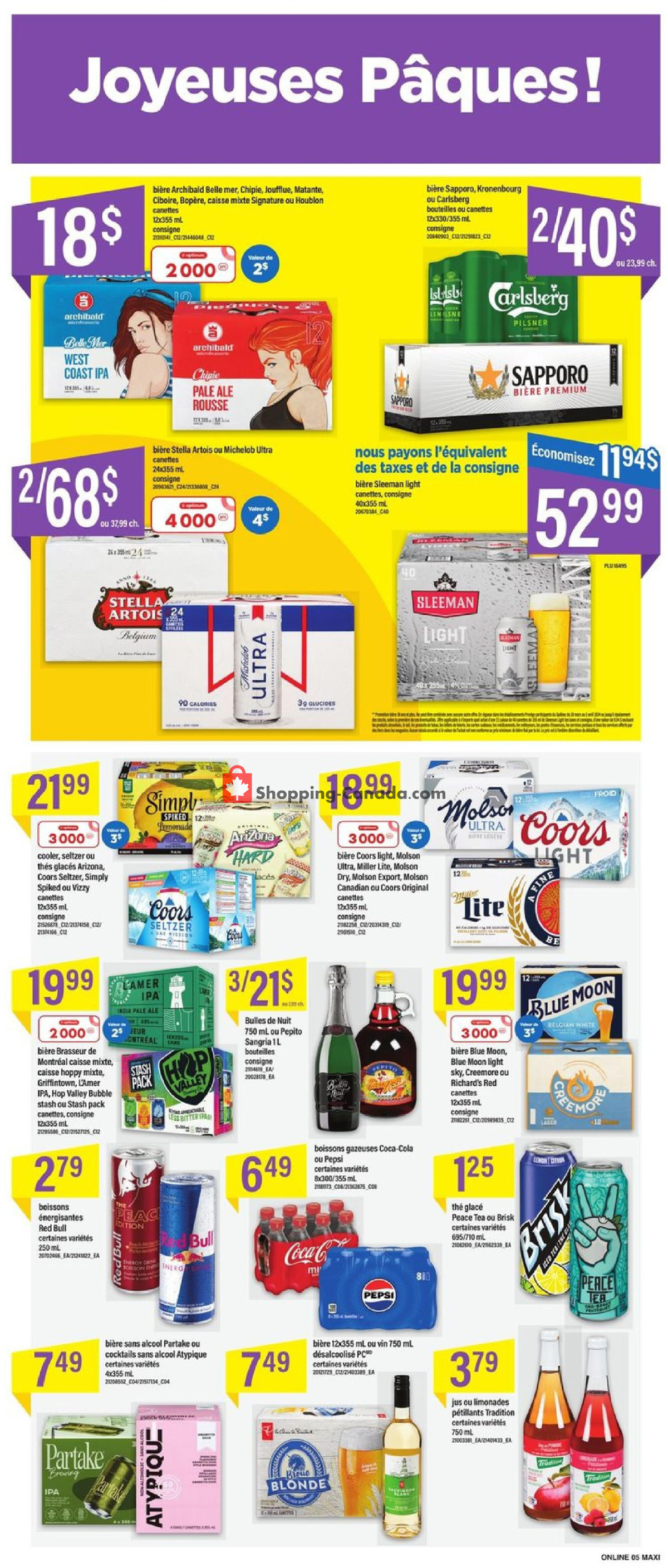 Maxi flyer from Thursday March 28, 2024 to Wednesday April 3, 2024 - page 10