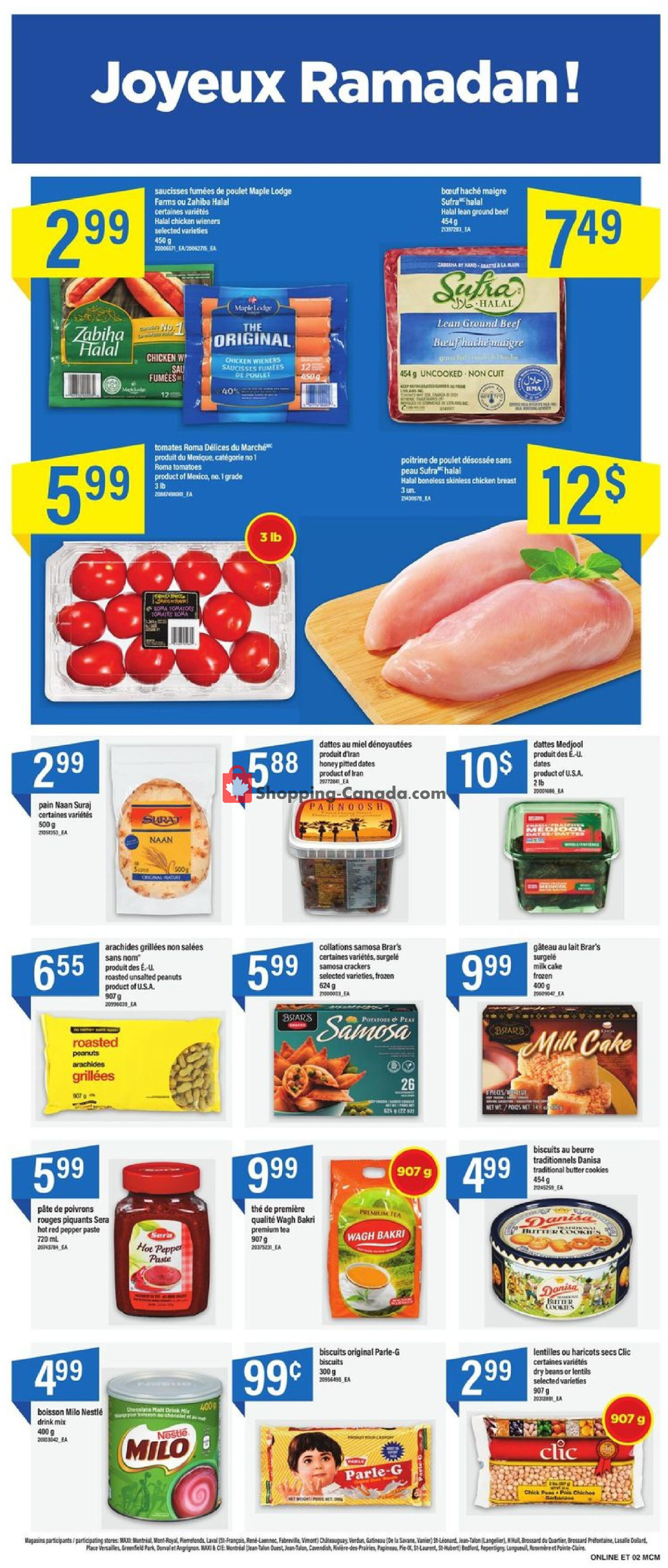 Maxi flyer from Thursday March 28, 2024 to Wednesday April 3, 2024 - page 12